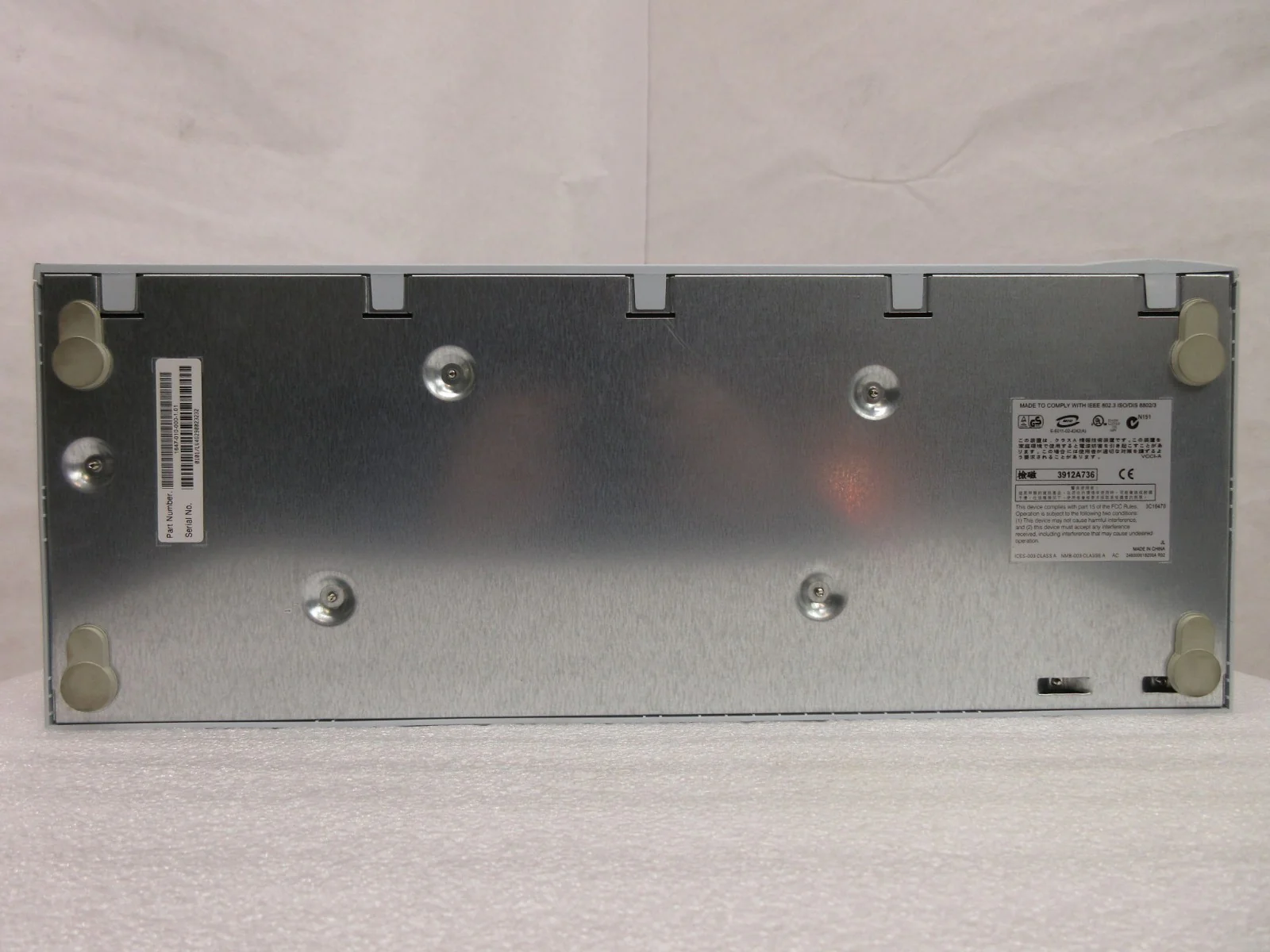 3Com 1647-010-000-1.01 Baseline 10/100 Switch 3C16470 AMAT Quantum X Used - Image 7