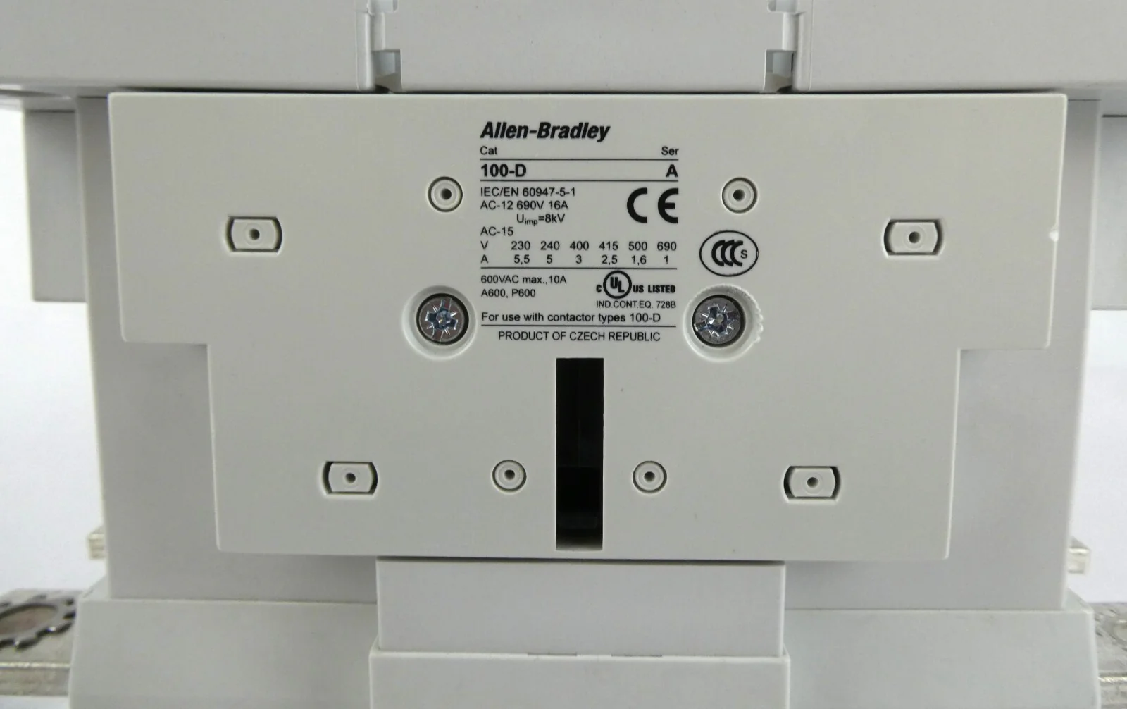 AB Allen-Bradley 100-D420 Industrial Contactor 100-D 110-130V Chipped Working - Image 12