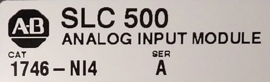 AB Allen-Bradley 1746-NI4 Analog Input Module PCB SLC 500 New Surplus - Image 7