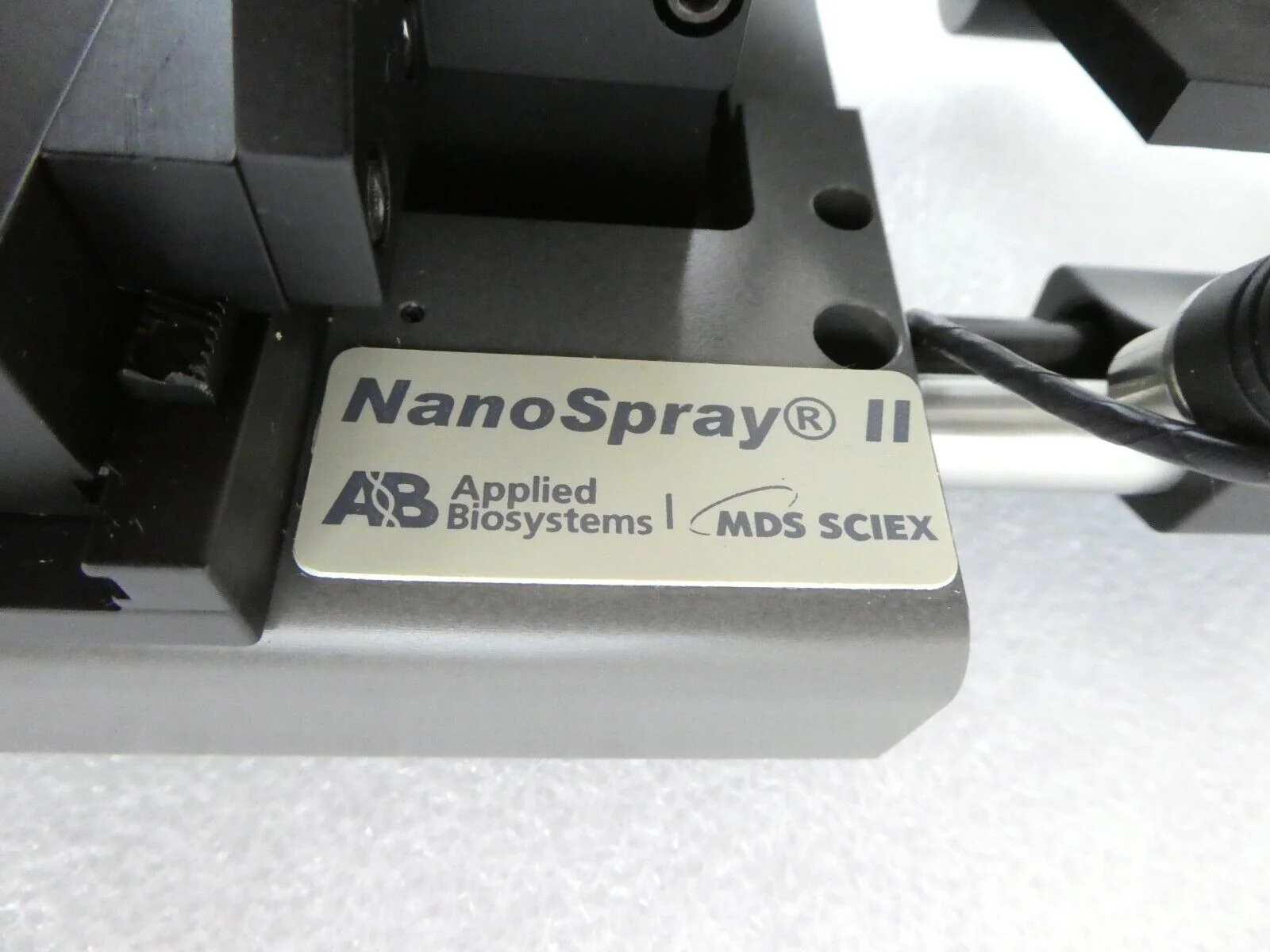 AB Sciex 1014666 Spectrometer NanoSpray II Assembly R3841 Working Surplus - Image 11