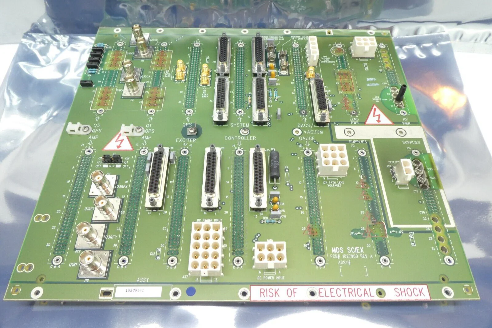 AB Sciex 1027914C System Backplane PCB MDS 1027900 TripleTOF 5600 LC/MS Working - Image 4