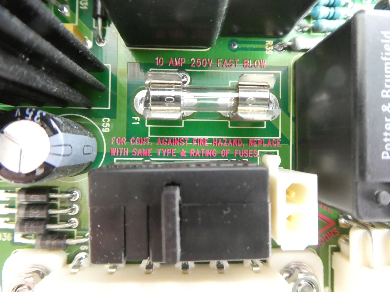 AB Sciex 1032788 Temperature Controller PCB API 5000 LC/MS/MS 025592 Working - Image 10