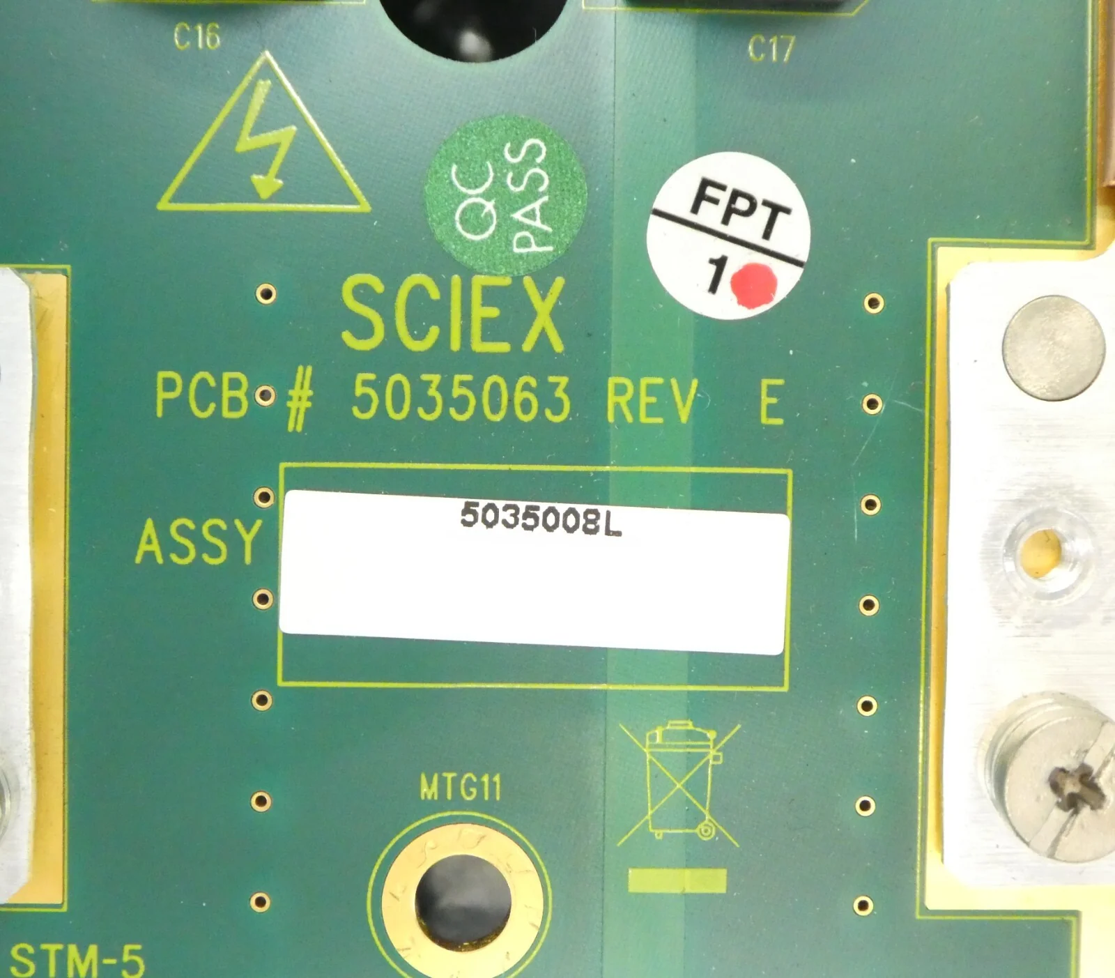 AB Sciex 5035008 Variable Adjustment Power Module PCB 5035063 Working Surplus - Image 10