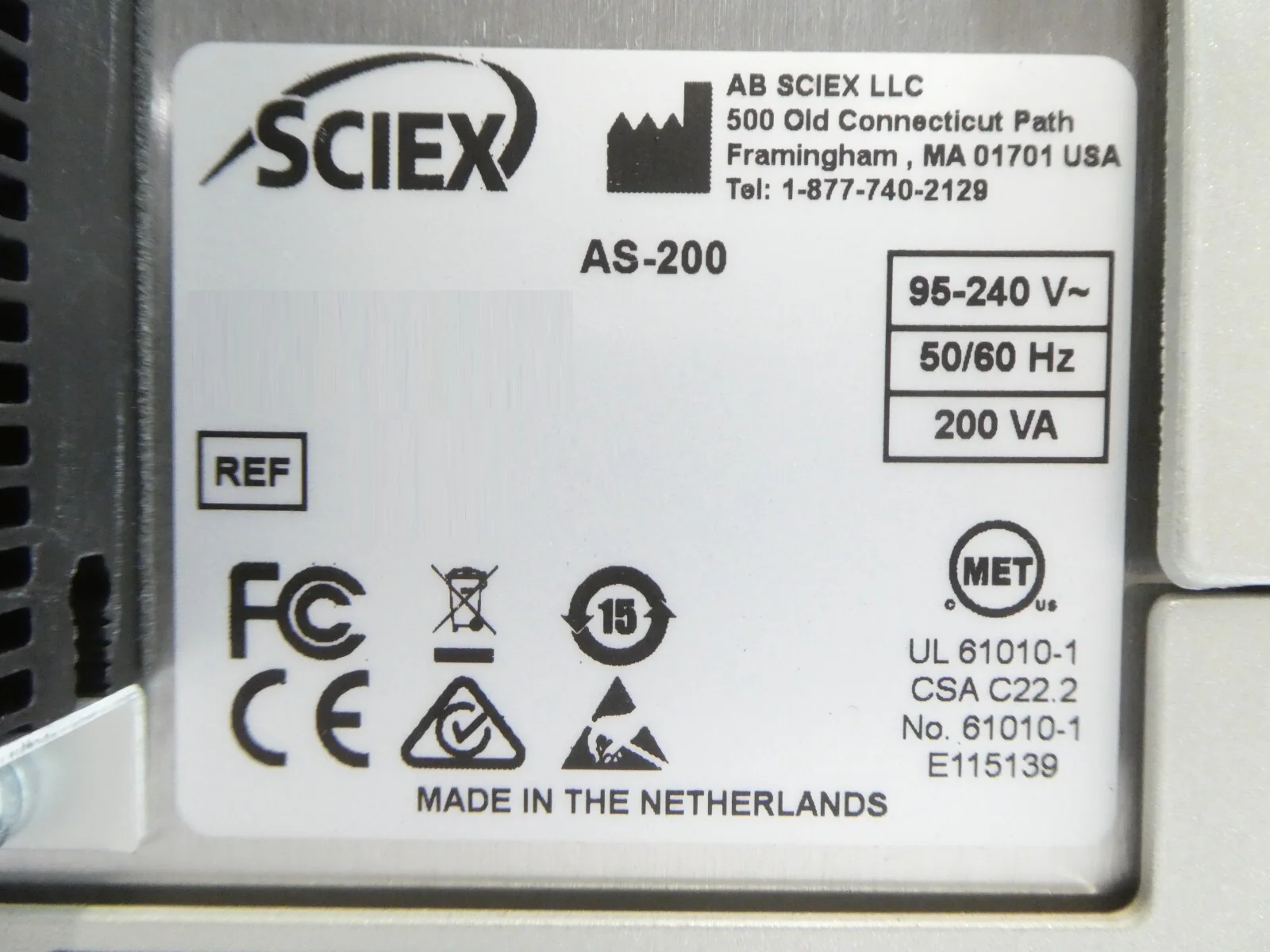 AB Sciex AS-200 Autosampler Assembly Module ExionLC 2.0 Bent Panel Untested - Image 18