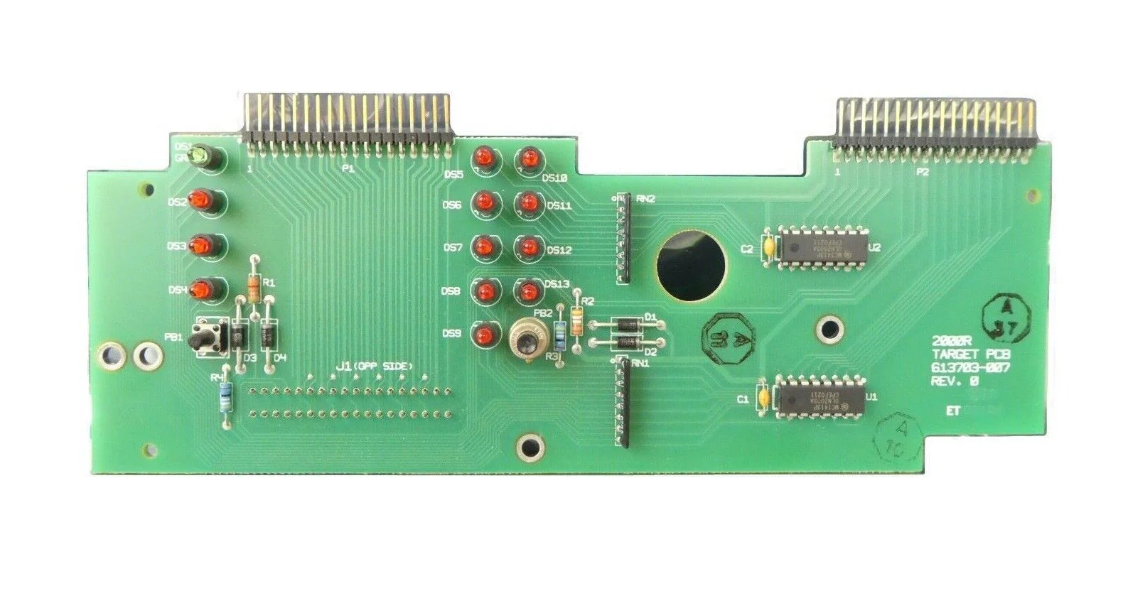 ABB 613703-007 Target Interface Board PCB DPU 2000R REF 544 Working Surplus - Image 2