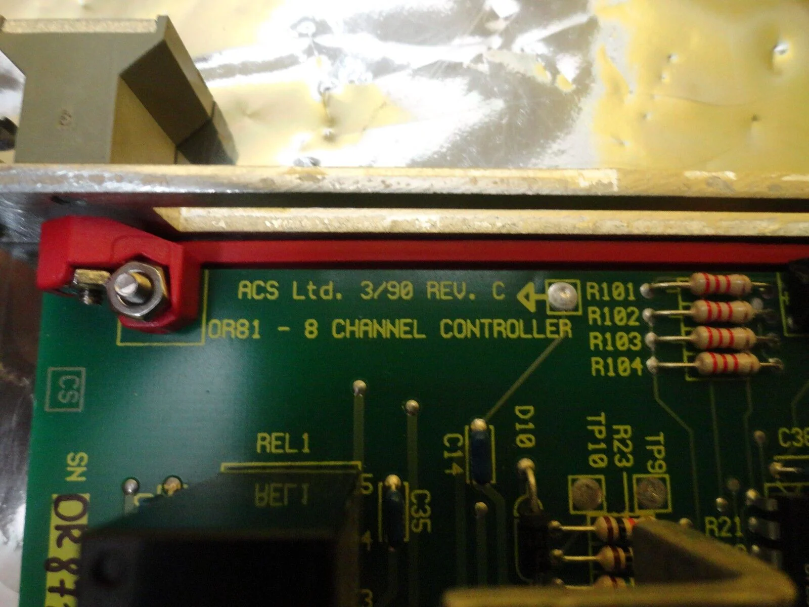 ACS Electronics OR81 8 Channel Controller PCB Card AMAT Orbot WF 720 Used - Image 2