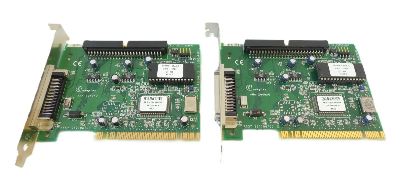Adaptec 967106-00 SCSI Controller PCB Card AHA-2940AU Reseller Lot of 2 Working - Image 6