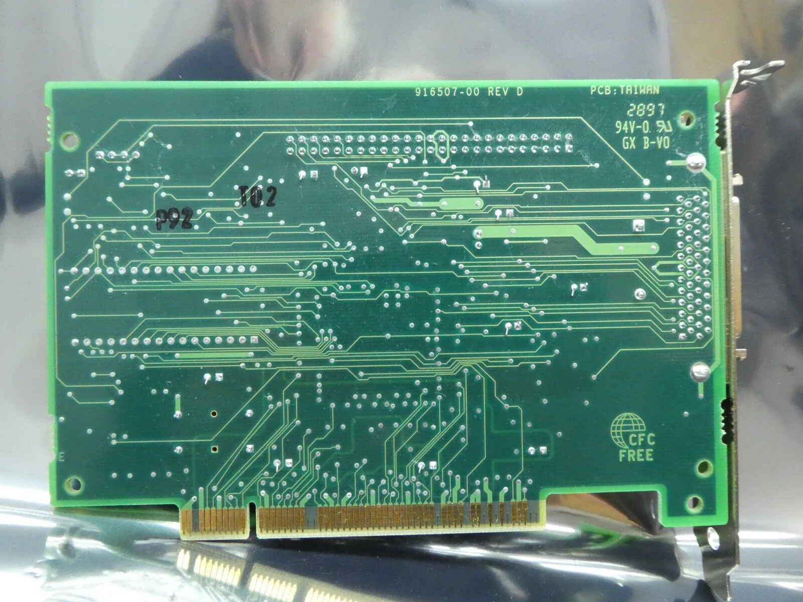 Adaptec AHA-2940/2940U Ultra Wide SCSI PCI Controller PCB Card Used Working - Image 3