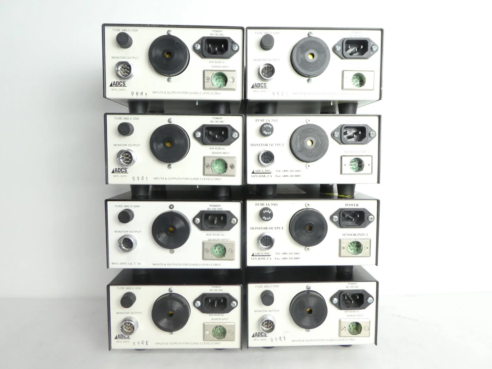 ADCS Model 969 Low Level Monitor Reseller Lot of 8 Used Working - Image 3