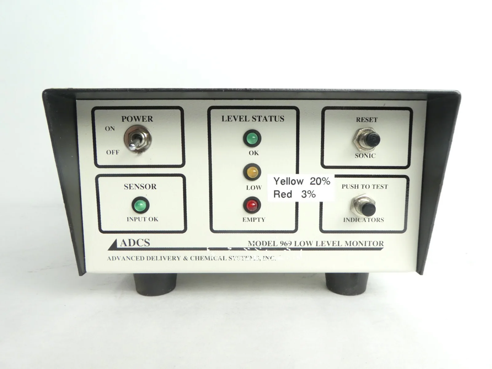 ADCS Model 969 Low Level Monitor Reseller Lot of 8 Used Working - Image 4