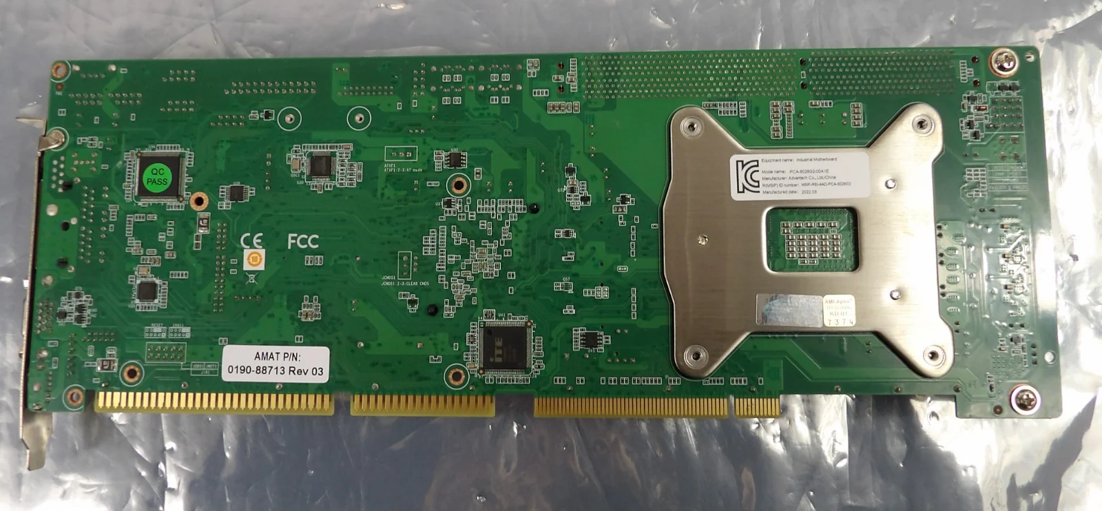 Advantech PCA-6028G2-00A1E Single Board Computer SBC 19A6602801-01 0190-88713 - Image 6