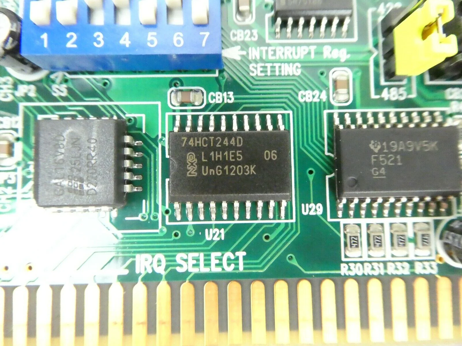 Advantech PCL-746+ 4-Port Communications PCB Card RS-232/422/485 ASM Working - Image 9