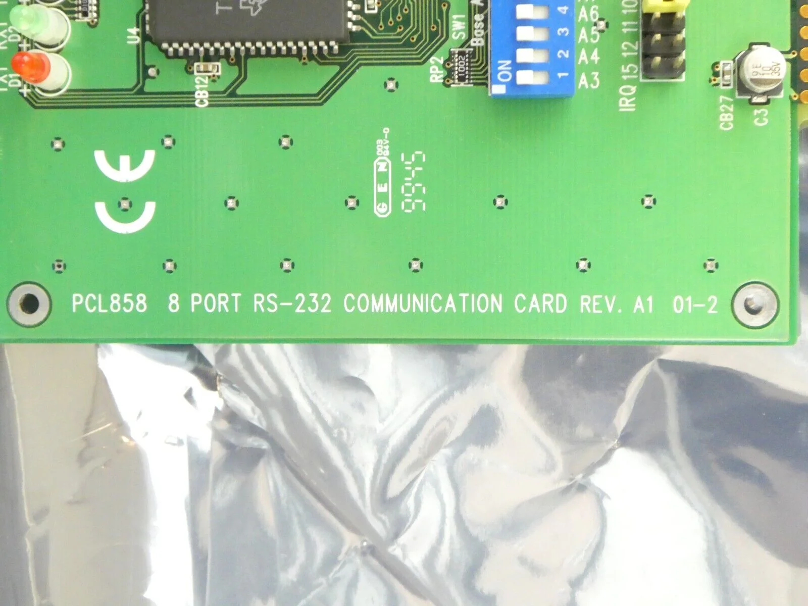 Advantech PCL-858A 8 Port RS-232 Communication PCB Card PCL858 Working Surplus - Image 9
