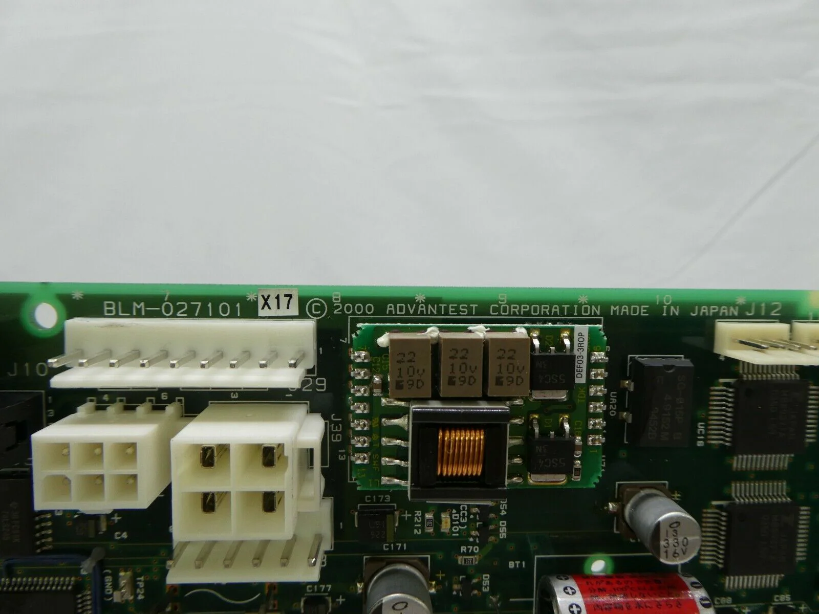 Advantest BLM-027101 Motherboard PCB X17 PLM-827101AA1 DEF03-3R0P 007167A Spare - Image 12