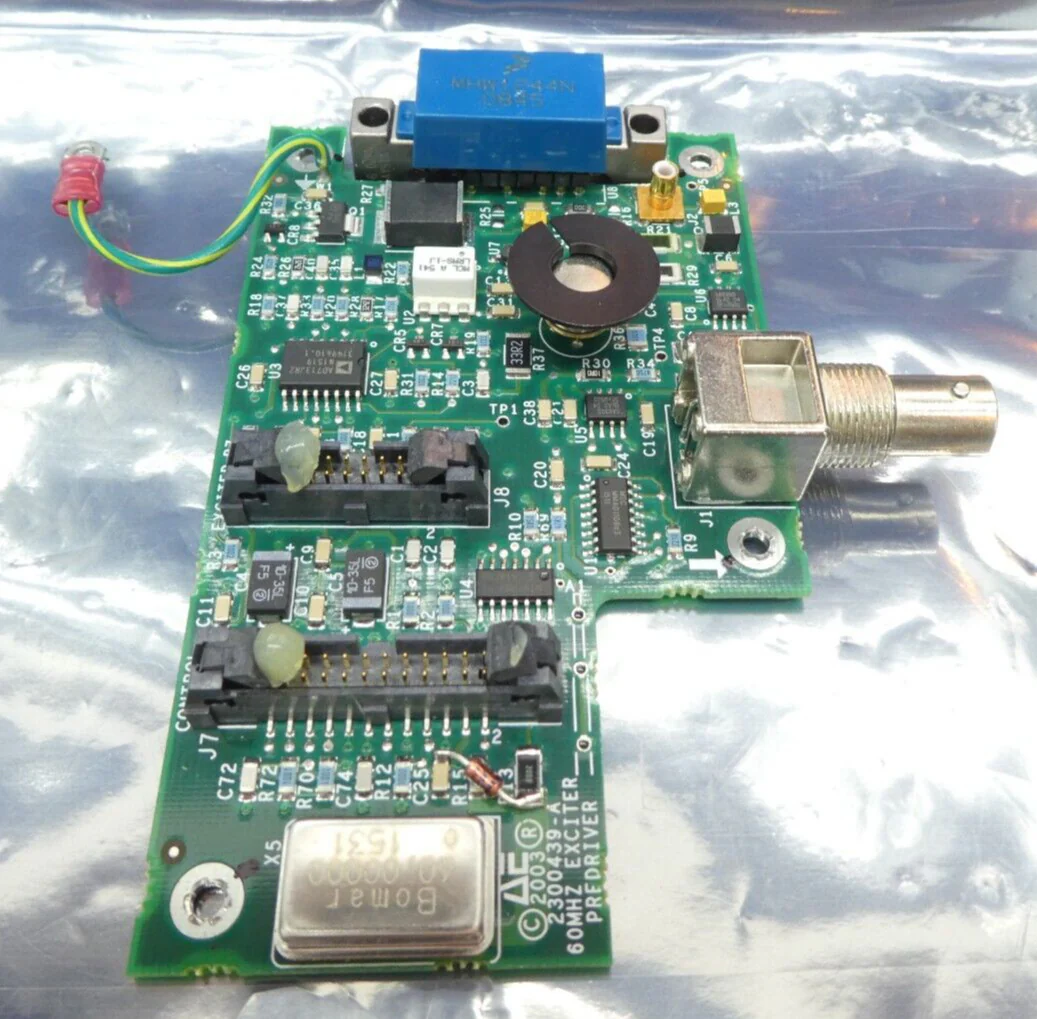 AE Advanced Energy 2300439-A 60MHz Exciter Predriver PCB 1300605 Working Surplus - Image 10