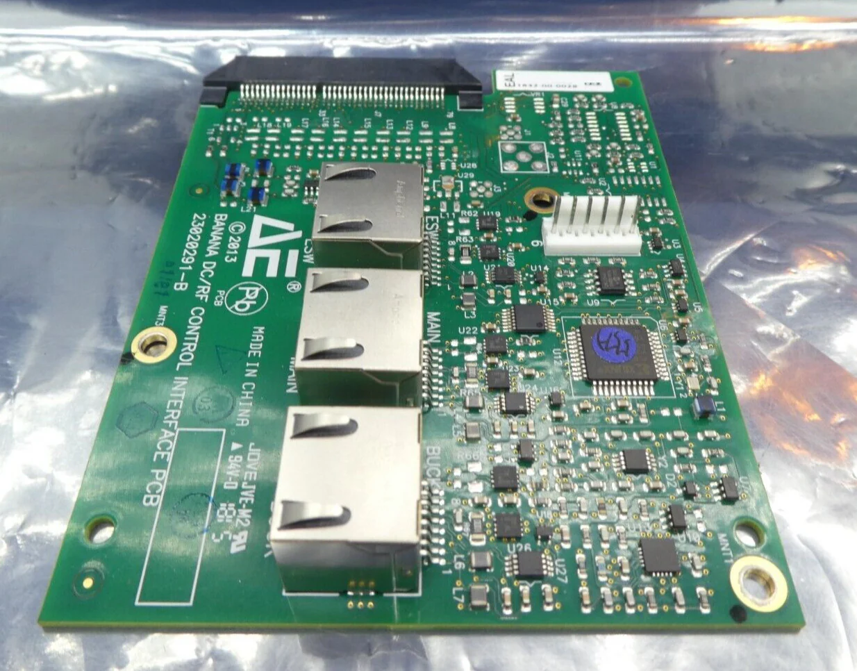 AE Advanced Energy 23020291-B Banana DC/RF Control Interface PCB 33020255-01 - Image 6