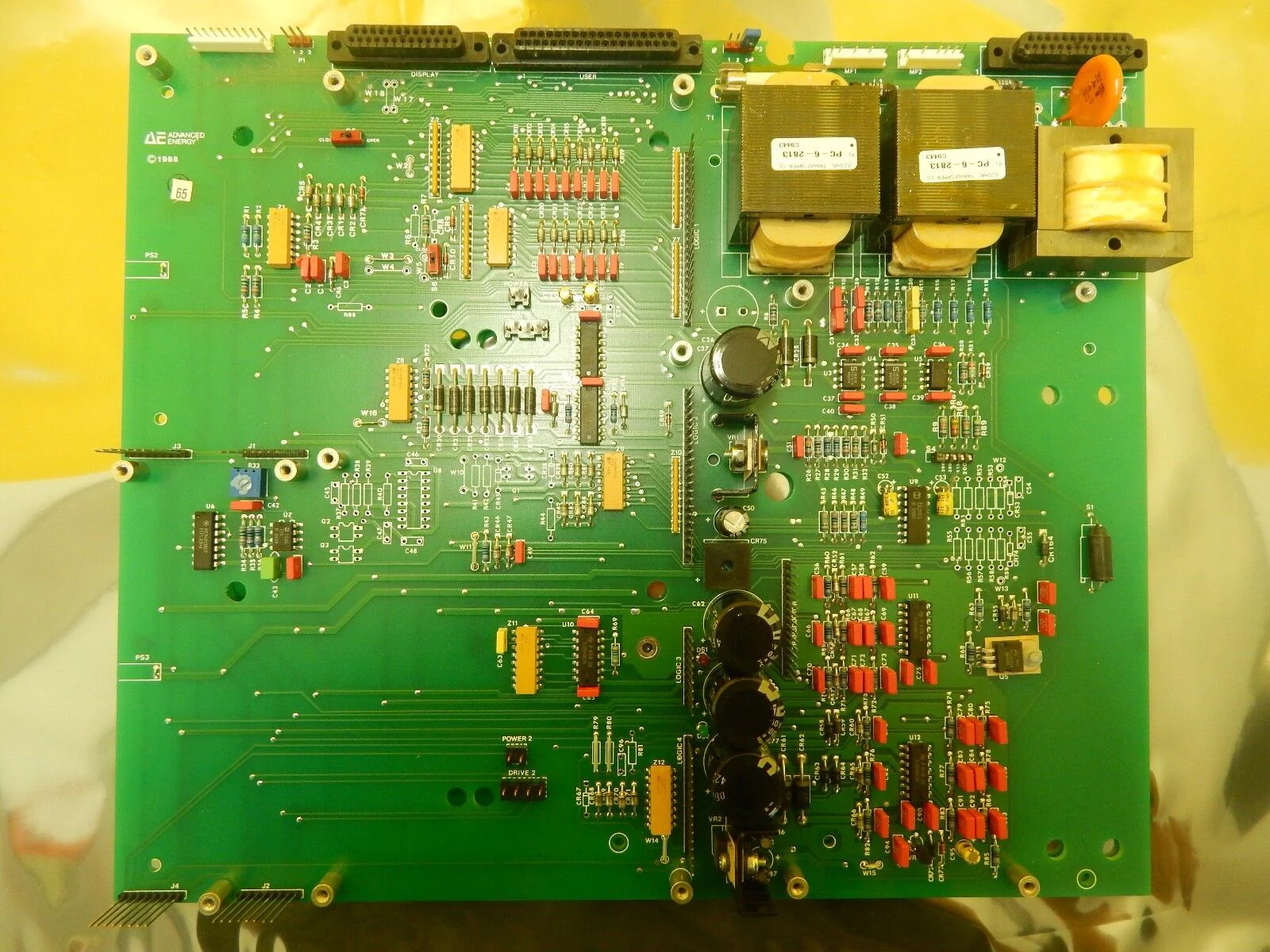 AE Advanced Energy 5252264 C MDK Control PCB Board 2302264 D Used Working - Image 5
