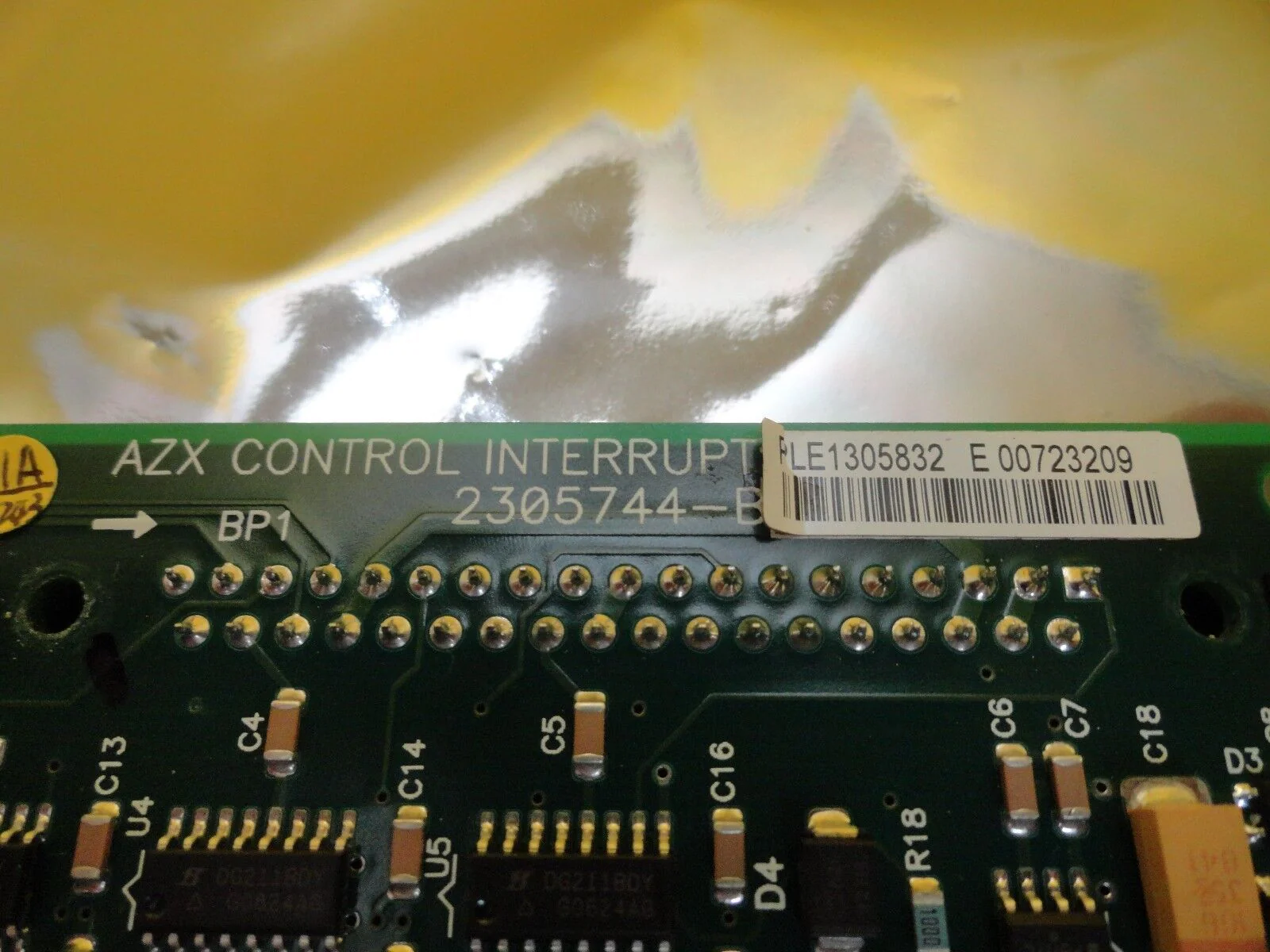 AE Advanced Energy PLE 1305832 E AZX Control Interrupt 2305744-B PCB Board Used - Image 2
