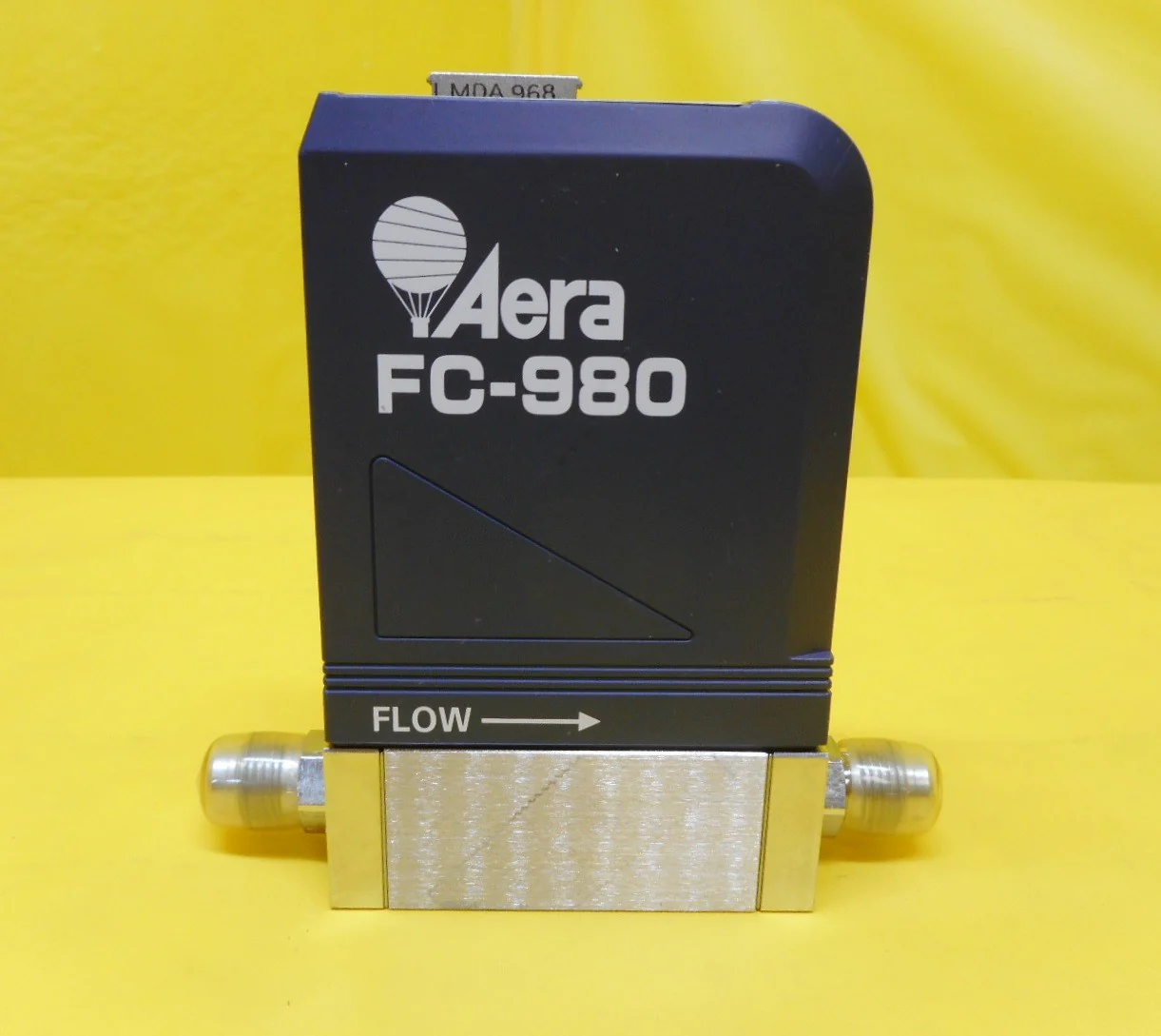 Aera FC-980 Mass Flow Controller MFC 2 SLM SiH4 Used Working - Image 2