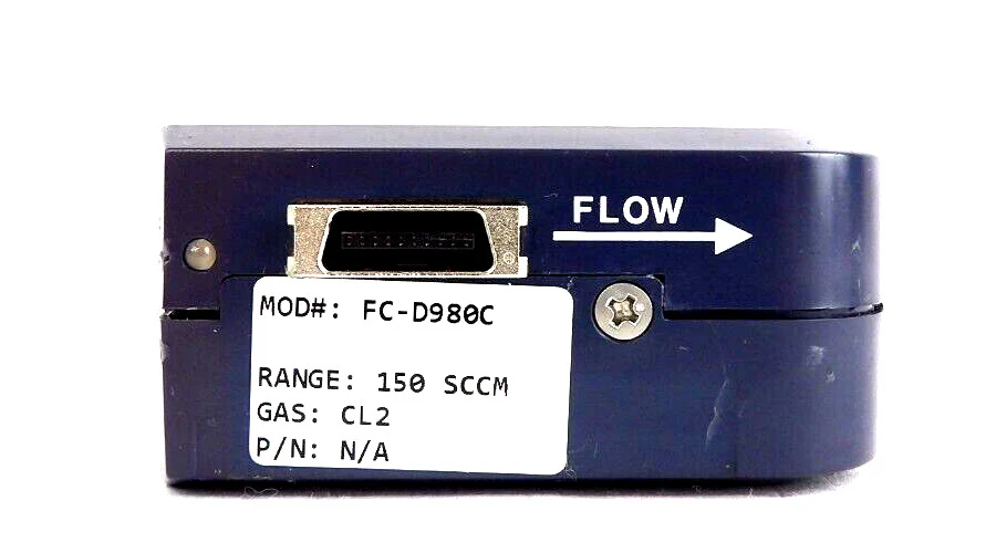 Aera FC-D980C Mass Flow Controller MFC 150 SCCM CL2 OEM Refurbished - Image 5