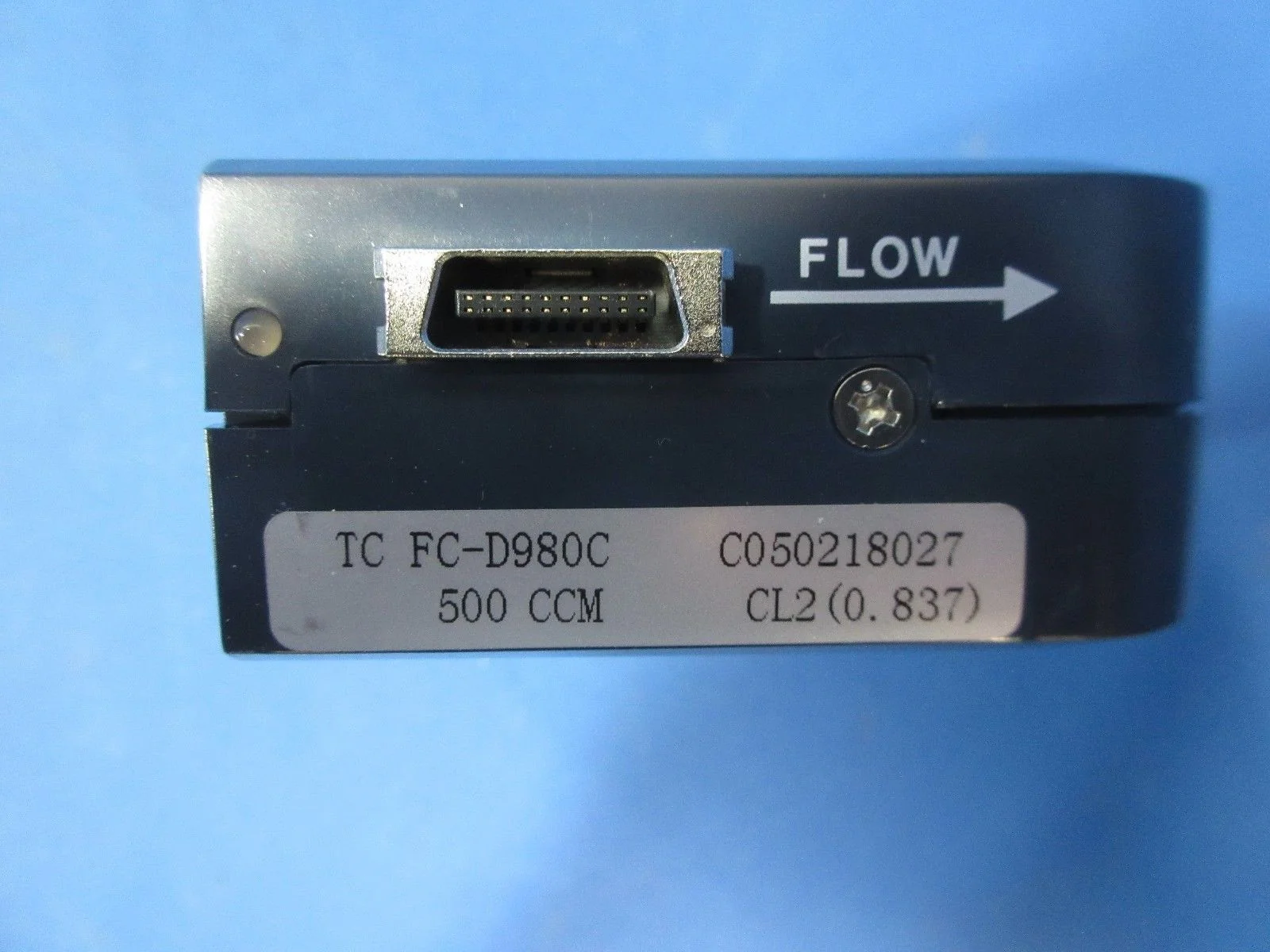 Aera FC-D980C Mass Flow Controller MFC 500 CCM Cl2 Used Working - Image 2