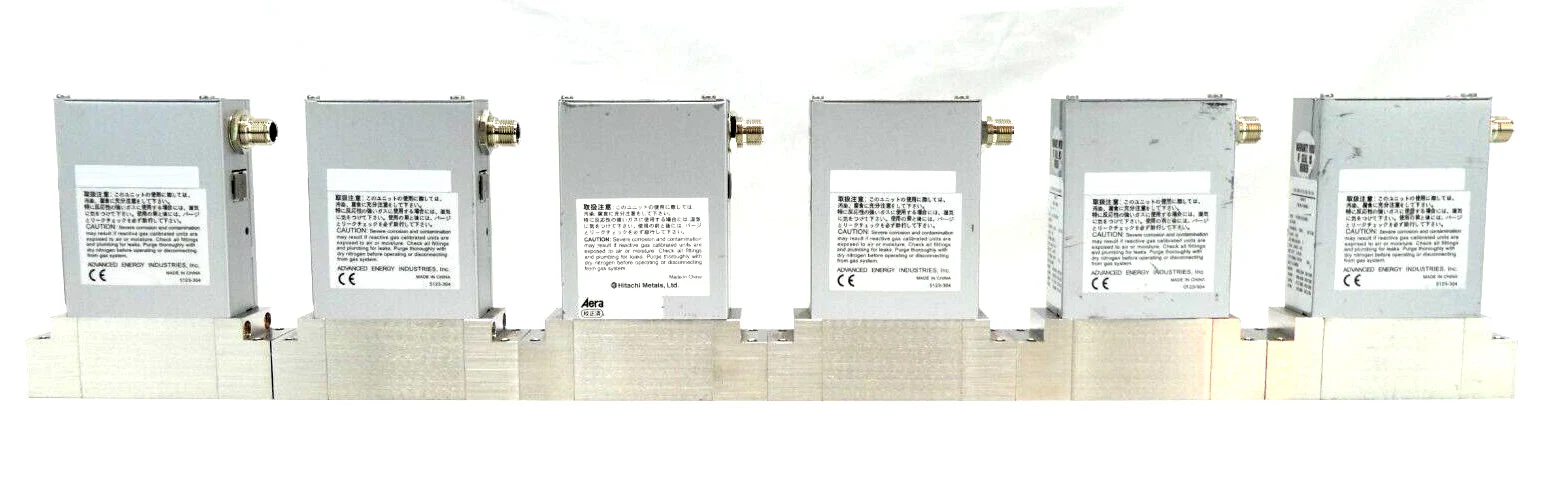 Aera FC-DN780CBA Mass Flow Controller MFC 600 SCCM 400 SCCM He Lot of 11 Working - Image 5