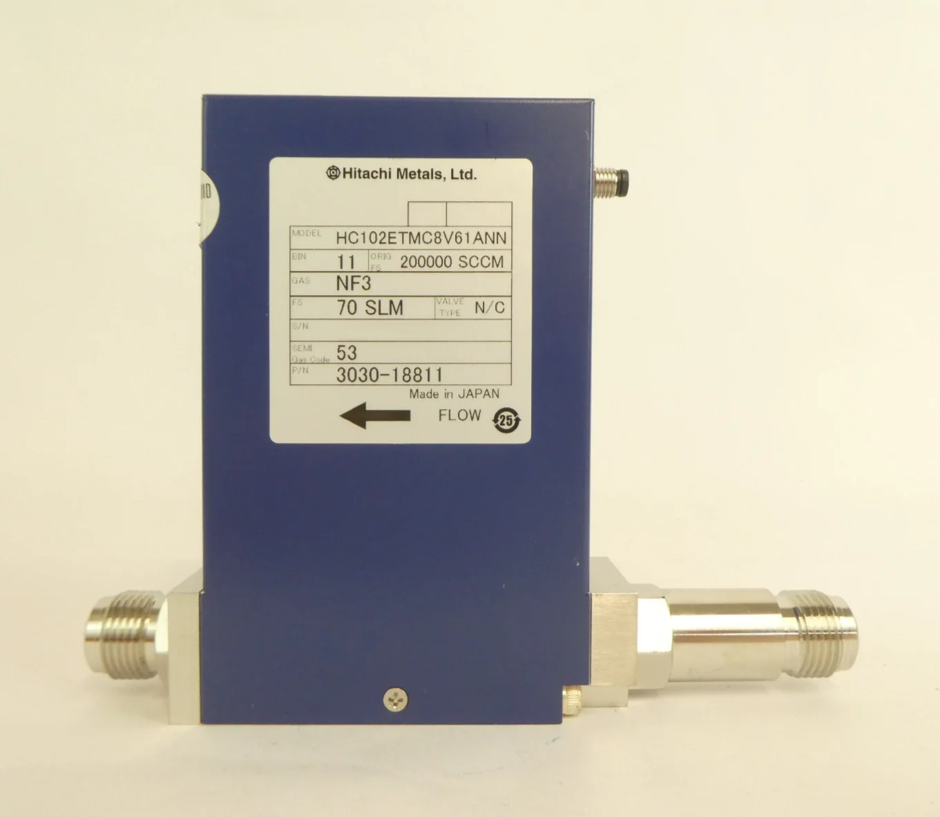 Aera HC102ETMC8V61ANN HC100 Series Mass Flow Controller MFC Reseller Lot of 2 - Image 3
