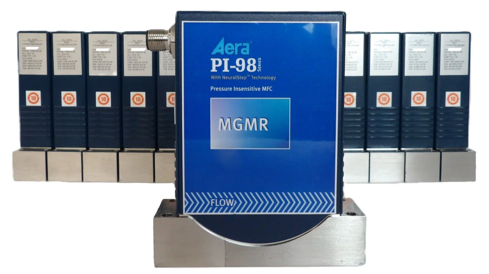 Aera PI-98 Mass Flow Controller MFC Reseller Lot of 14 Working Spare - Image 4
