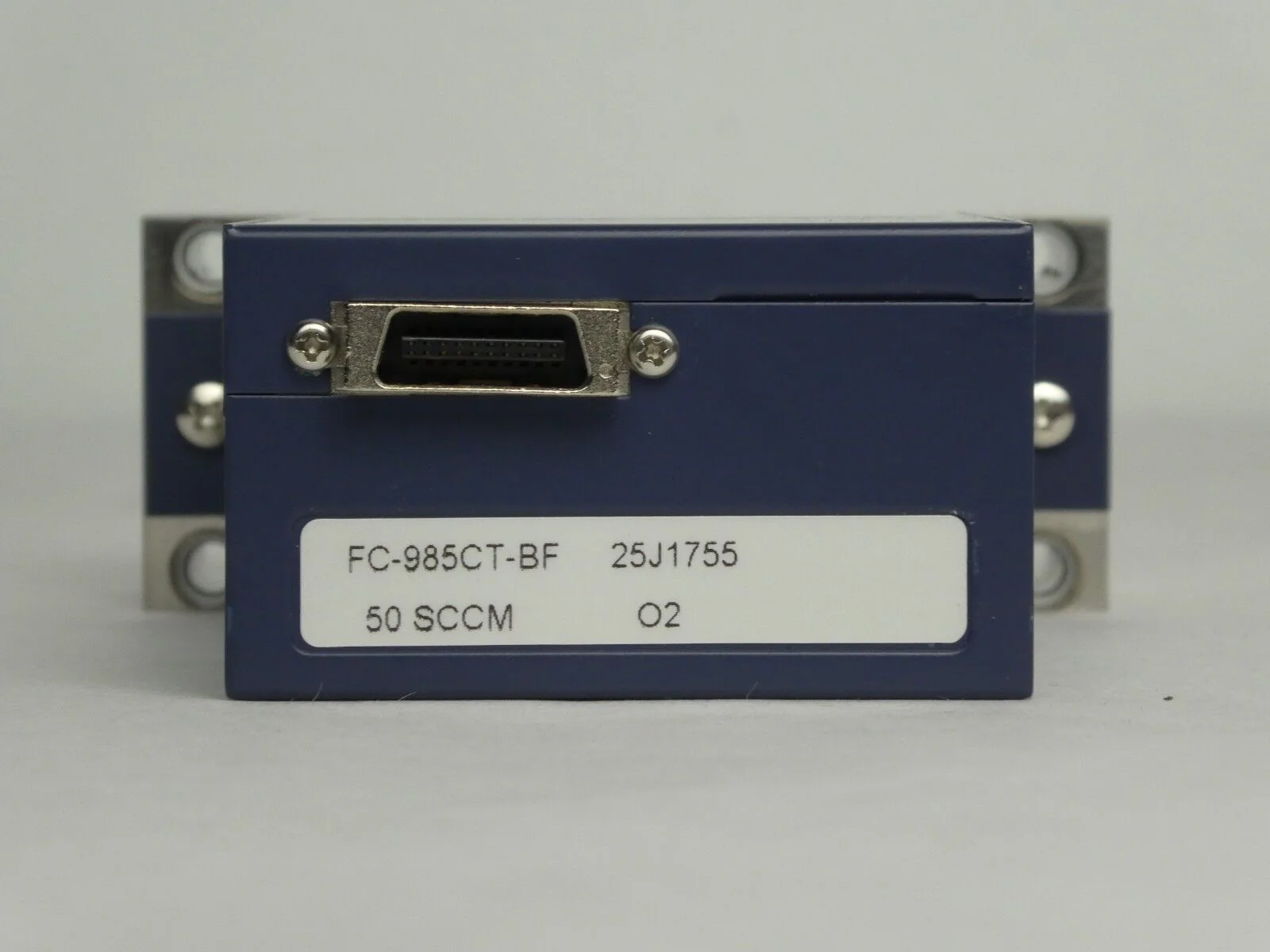 Aera TC FC-985CT-BF Mass Flow Controller MFC FC-985C 50 SCCM O2 Used Working - Image 7