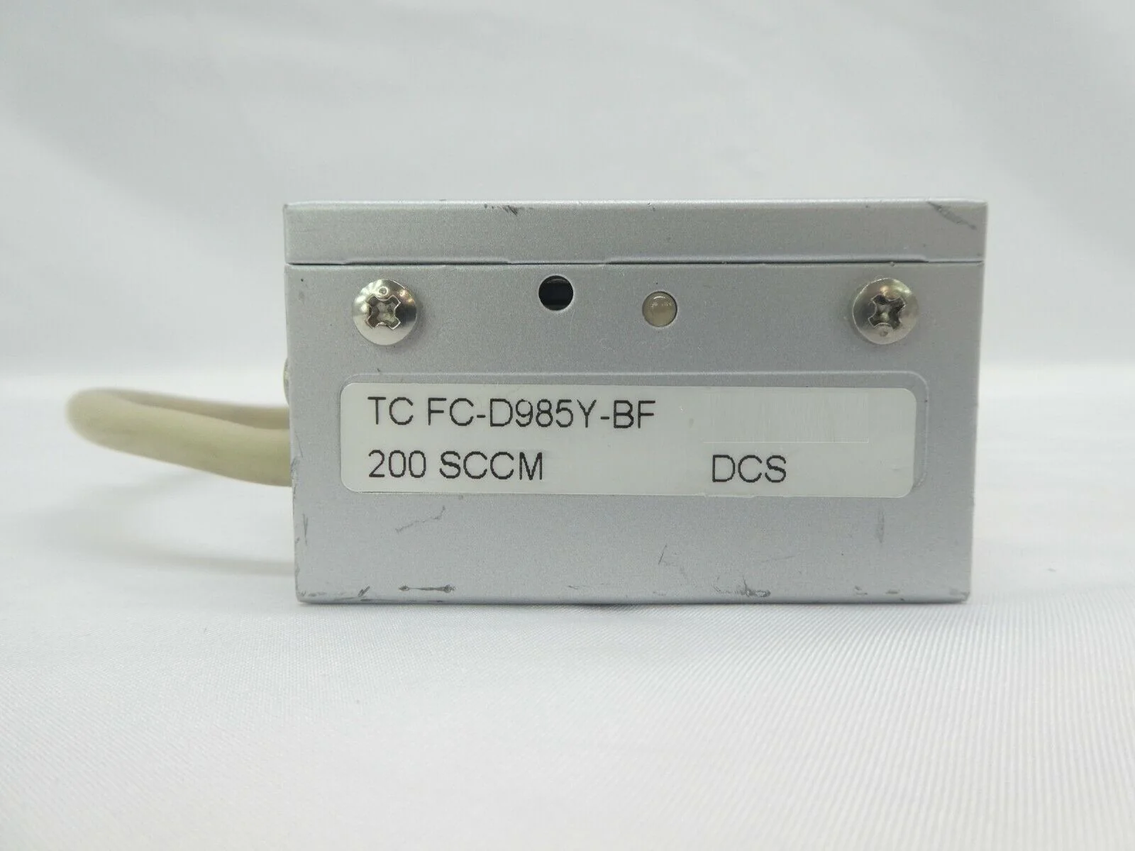 Aera TC FC-D985Y-BF Mass Flow Controller MFC FC-D985 200 SCCM DCS Working Spare - Image 4