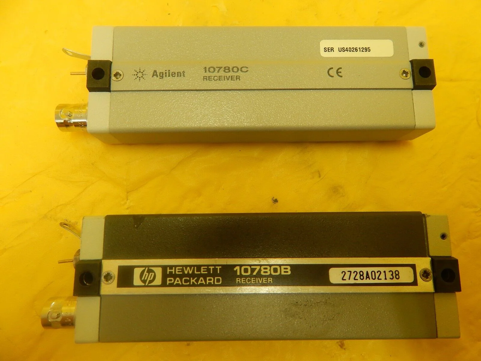 Agilent 10780C Inferometer Receiver HP Hewlett-Packard 10780B Lot of 2 Used - Image 2