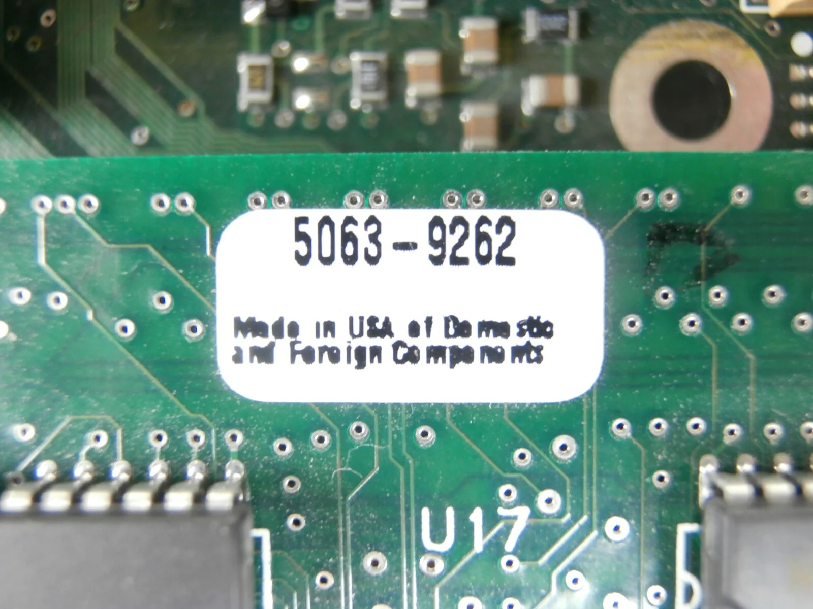 Agilent Technologies 16702B Modular System Rear Panel PCB Assembly HP Working - Image 11