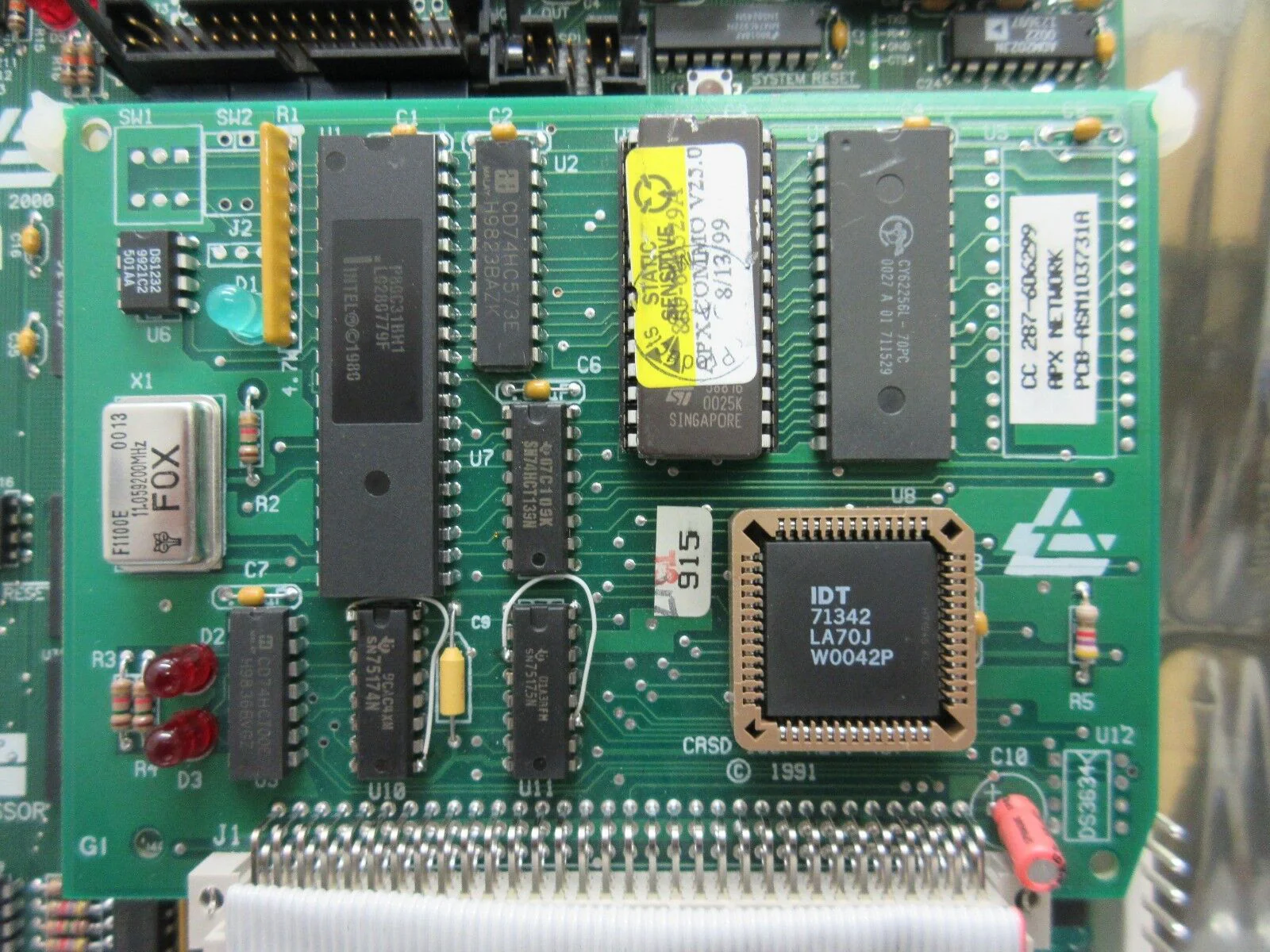 Air Products AP10204 Main Processor CPU PCB CRSD 1037 Working Surplus - Image 4