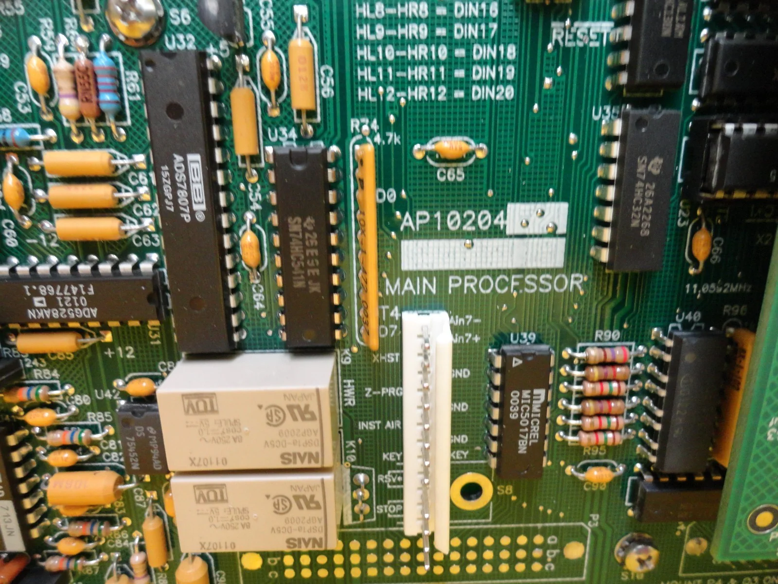 Air Products PCB Rack Assembly AP10204 AP15211 AP15222 Working Surplus - Image 4
