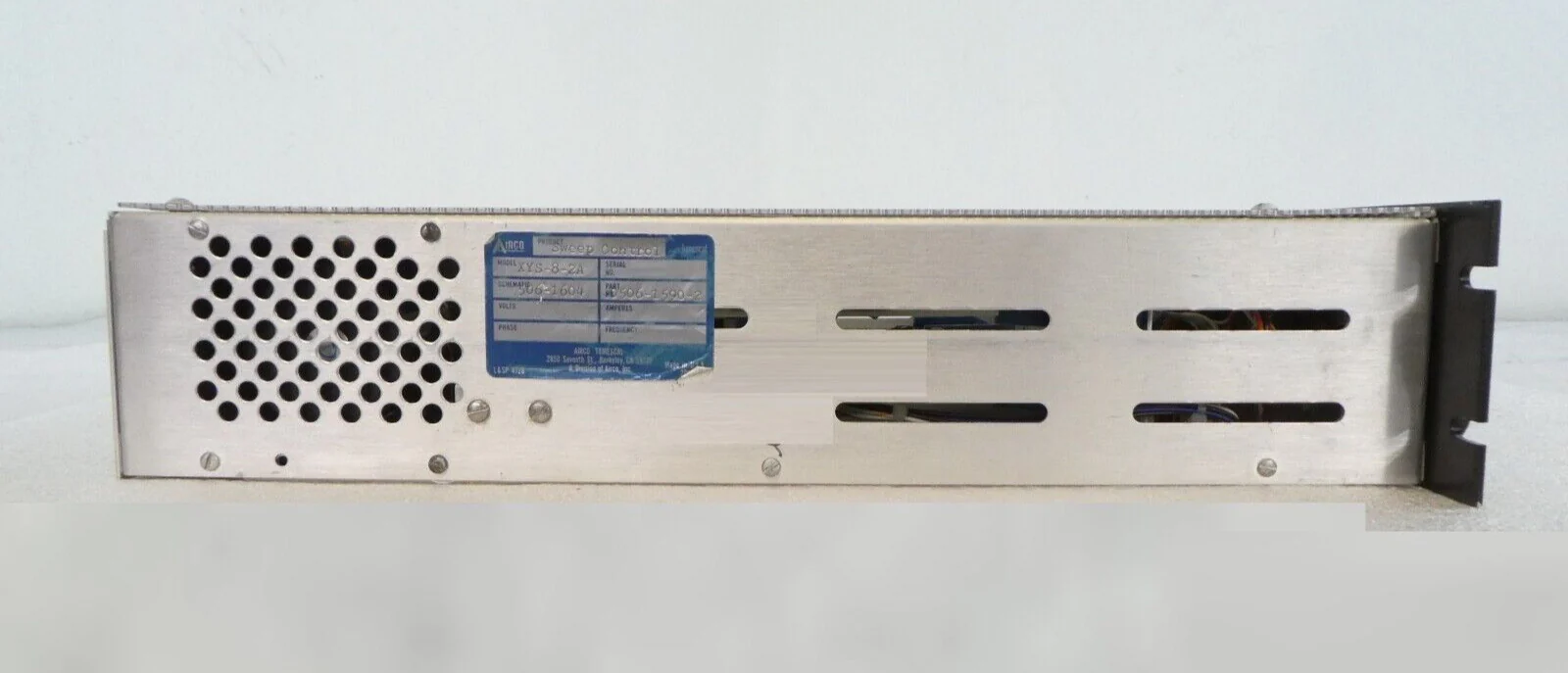 Airco Temescal 0506-1590-2 XY Sweep Control XYS-8-2A 506-1604 Spare Surplus - Image 3