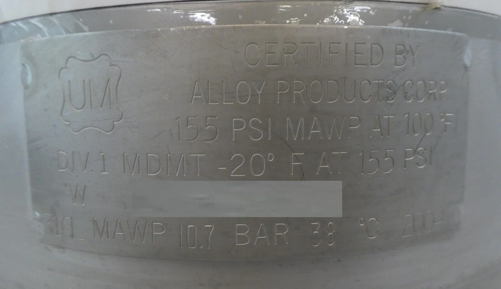 Alloy Products 72 7.5L 2 Gallon Photoresist HDMS Solvent Stainless Tank Working - Image 8