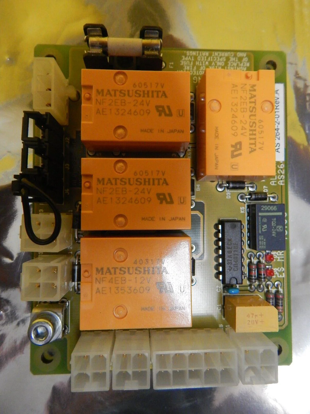 Alphasem AG AS264-2-01 Relay Board PCB AS264-2 Used Working - Image 4