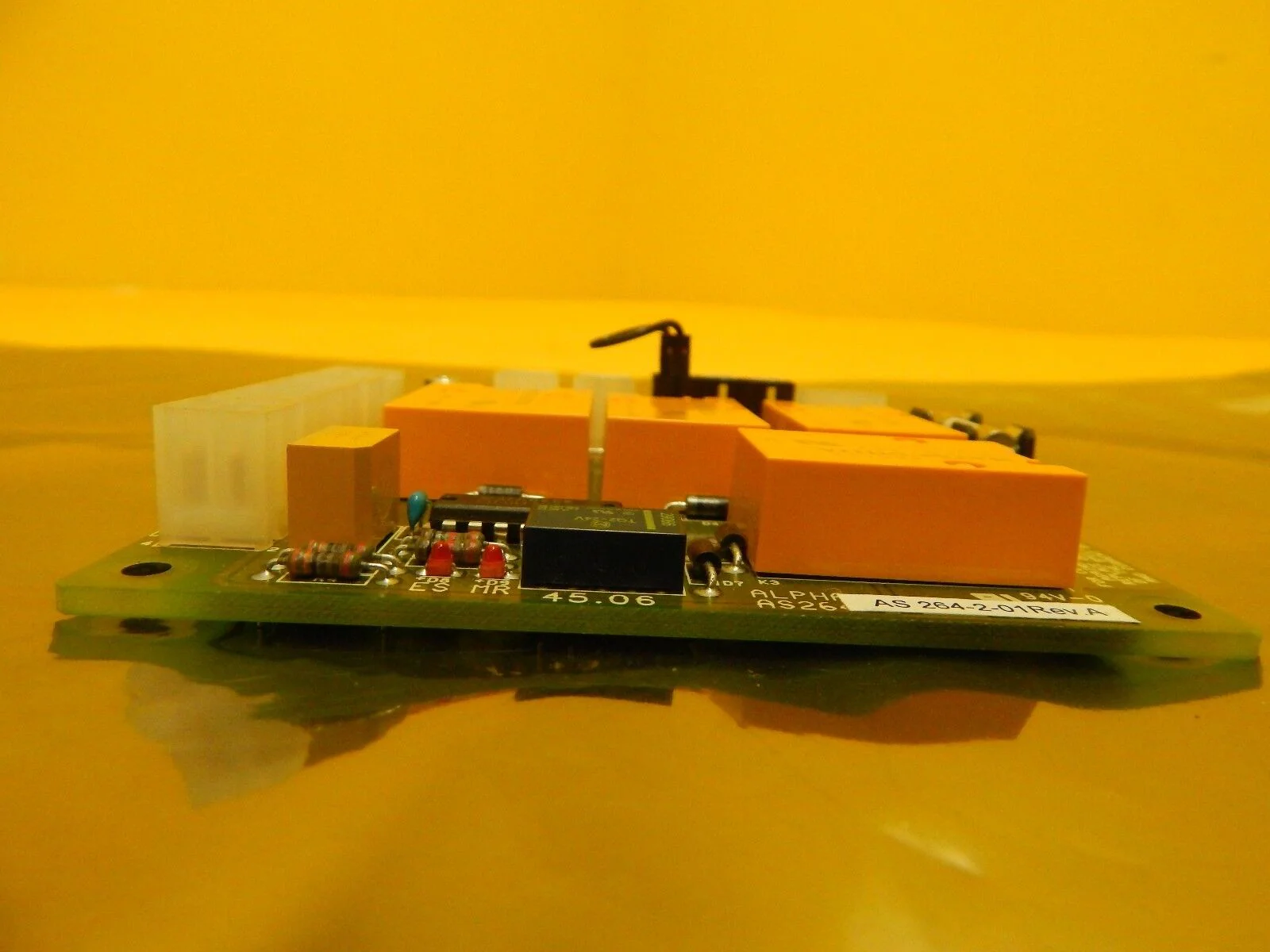 Alphasem AG AS264-2-01 Relay Board PCB AS264-2 Used Working - Image 7