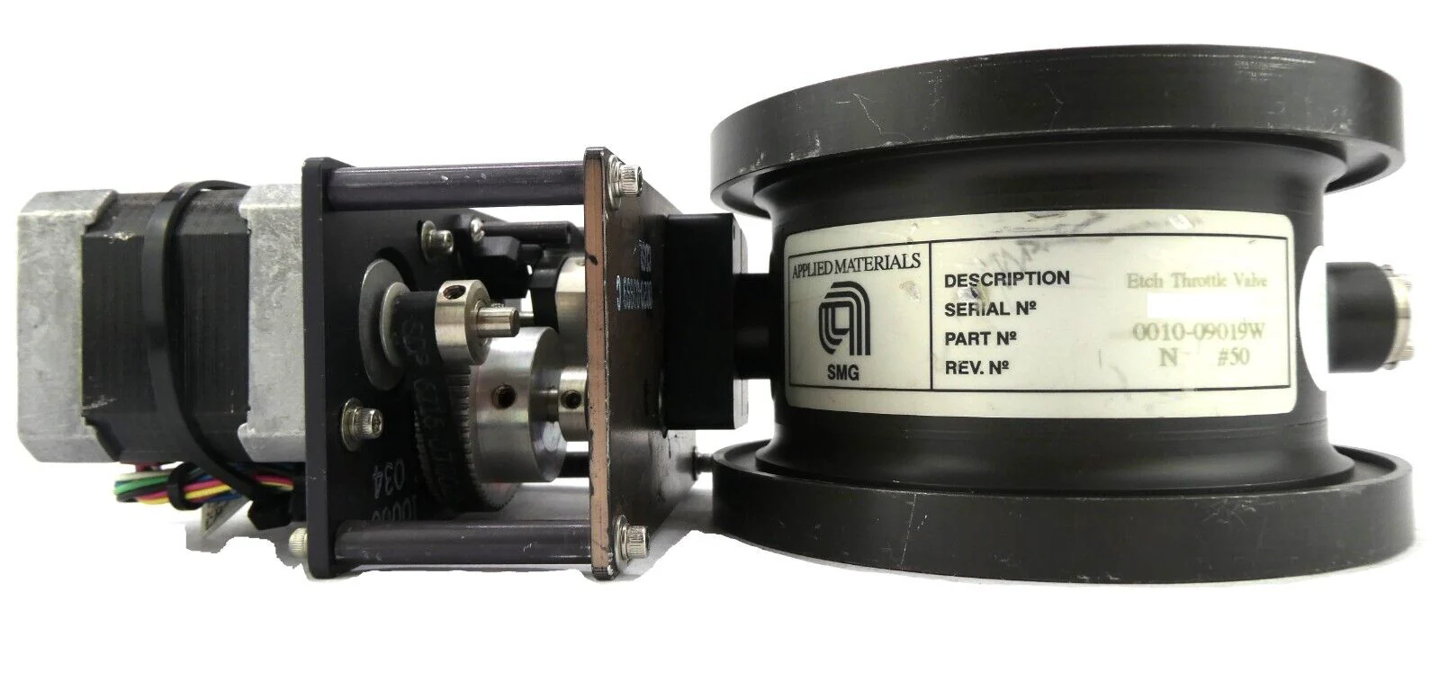 AMAT Applied Materials 0010-09019W Throttle Valve Assembly Untested Surplus