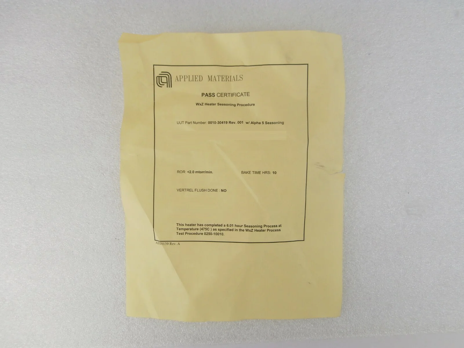 AMAT Applied Materials 0010-30419 WxZ Heater Assembly 0040-09812 New Surplus - Image 8