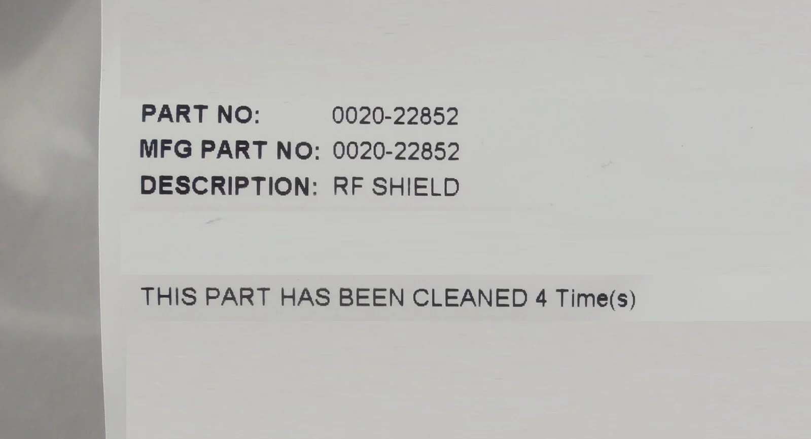 AMAT Applied Materials 0020-22852 Preclean 8" Shield 200mm Cleaned Working Spare - Image 8
