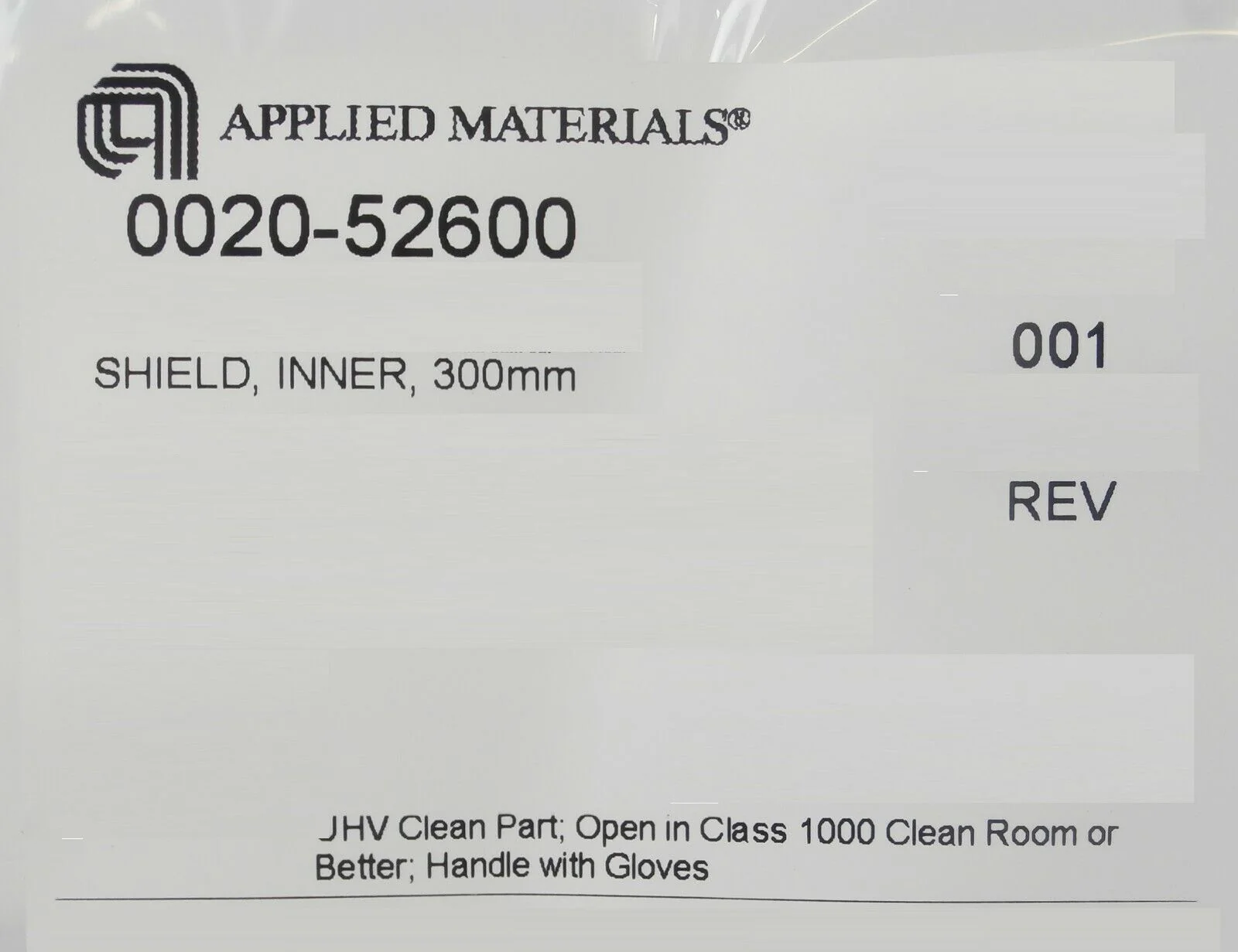 AMAT Applied Materials 0020-52600 300mm Inner Shield Centura New Surplus - Image 9