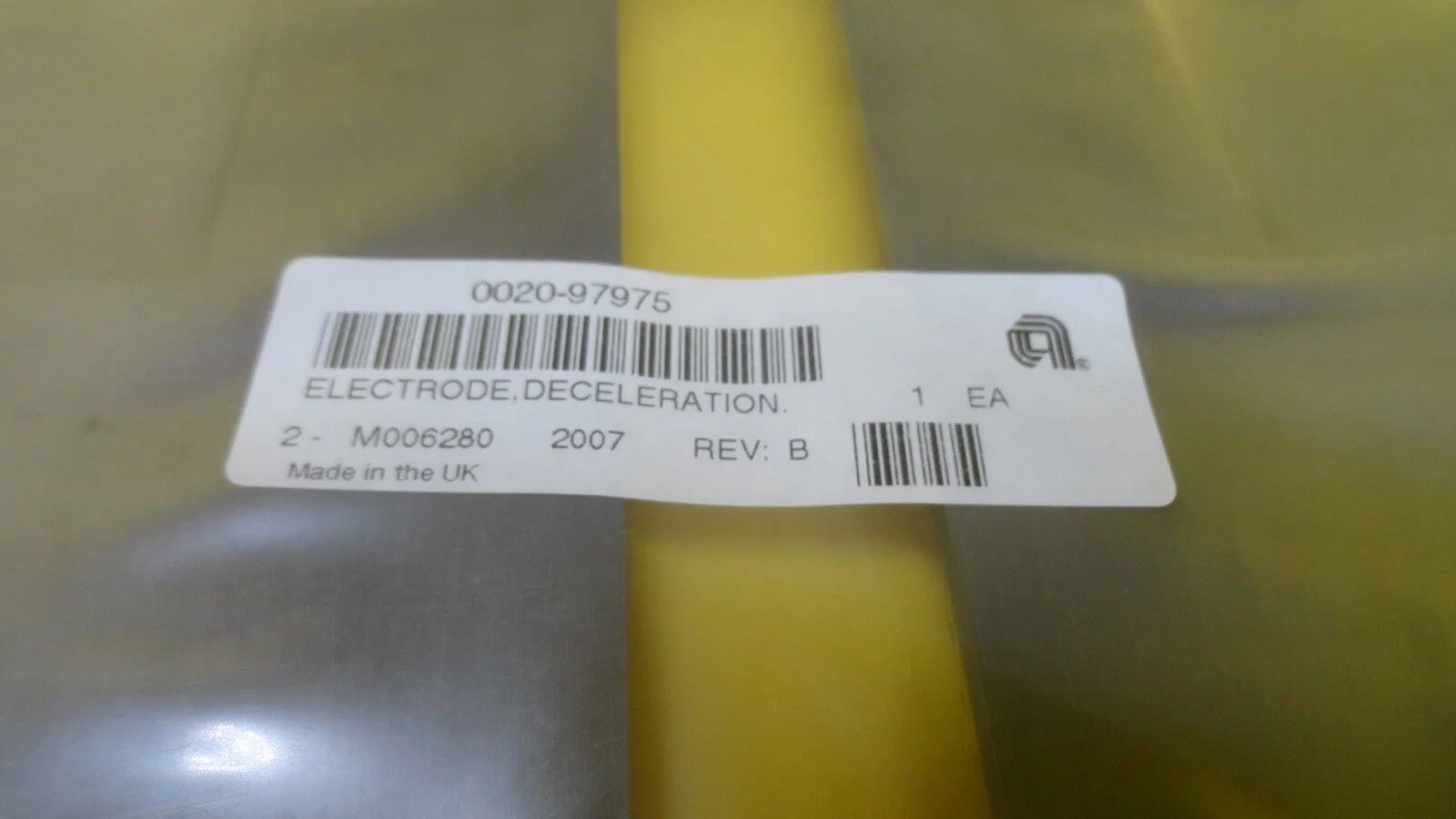 AMAT Applied Materials 0020-97975 Deceleration Electrode New - Image 4
