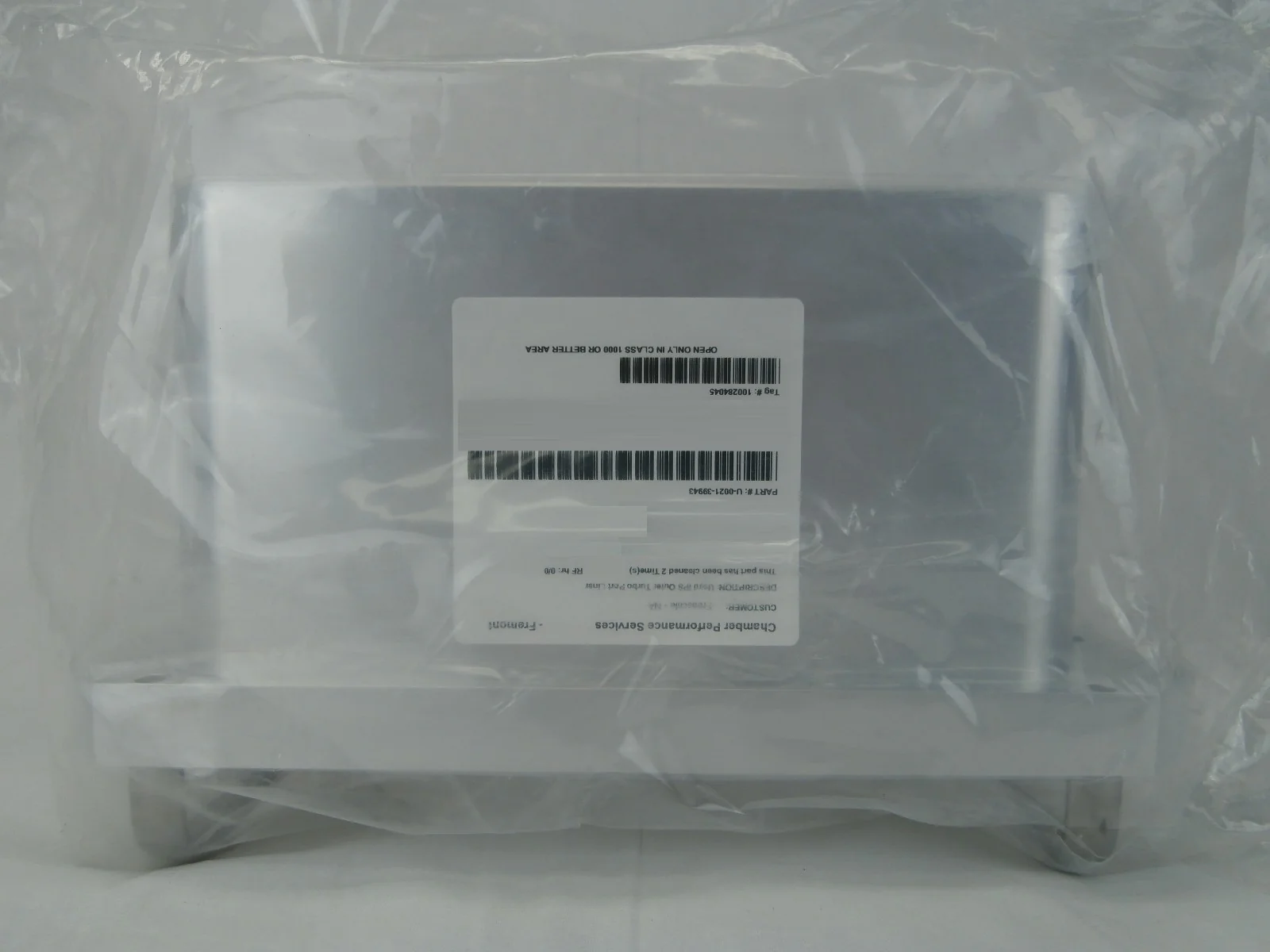 AMAT Applied Materials 0021-39943 Liner Pump Port IPS Cleaned Refurbished - Image 4