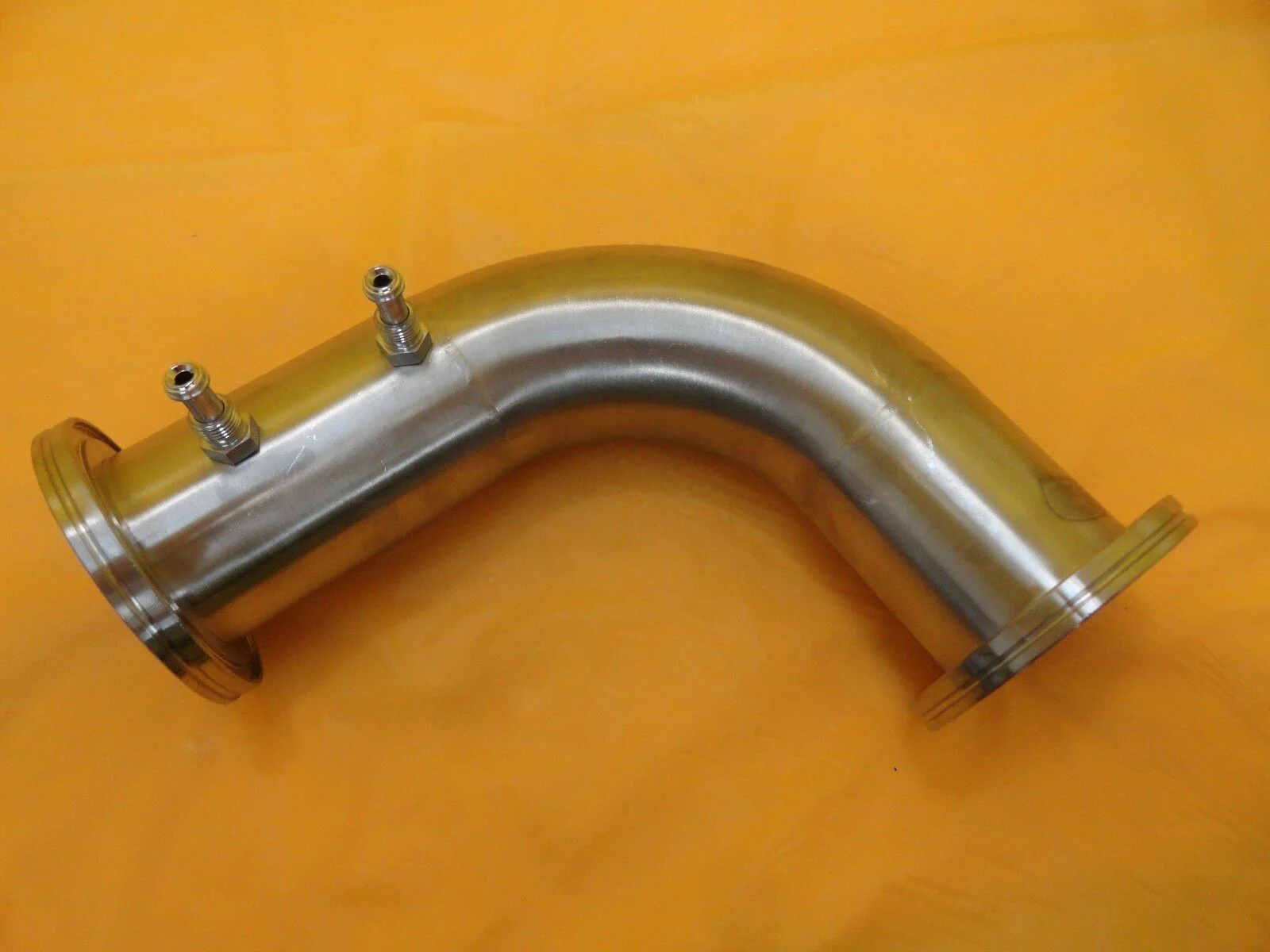 AMAT Applied Materials 0050-60347 90° High Vacuum Elbow ISO80 4VCR Used Working - Image 6