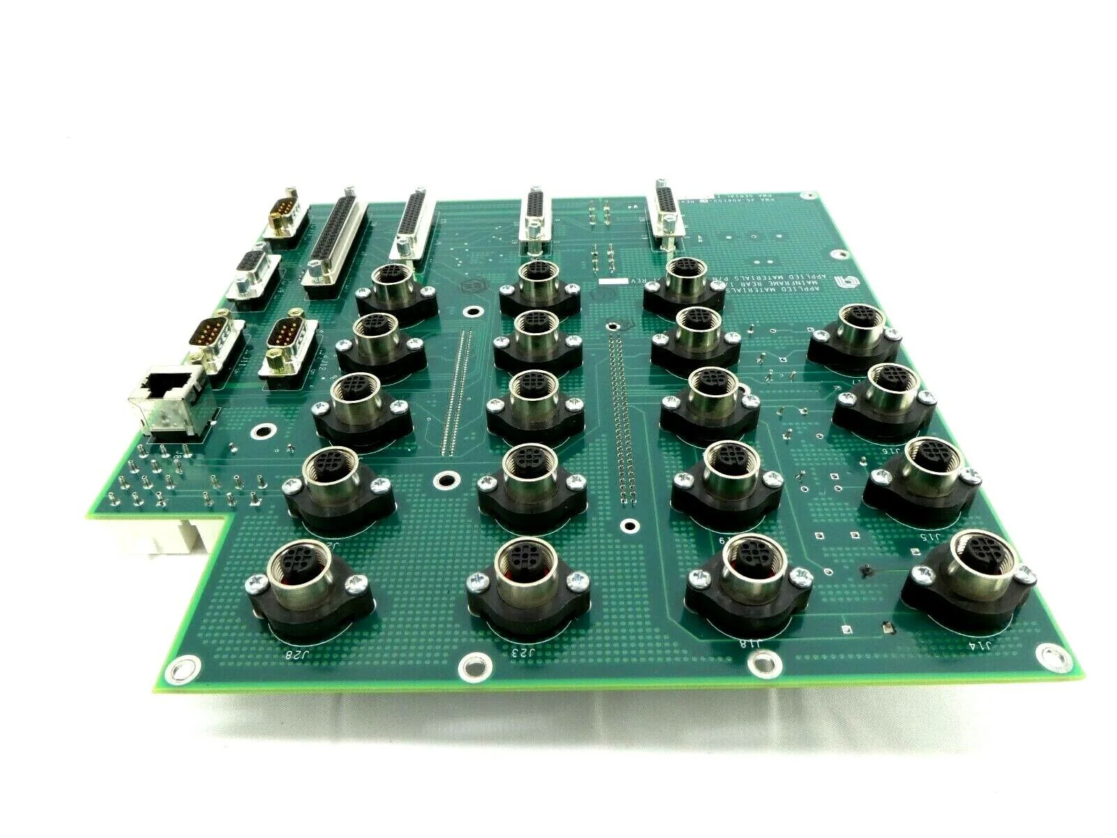 AMAT Applied Materials 0100-00281 Mainframe Rear I/O Panel PCB Centura Working - Image 7