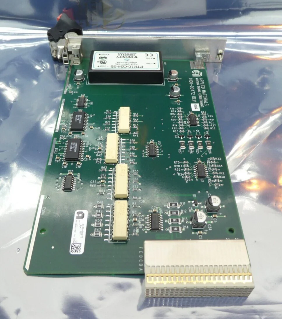 AMAT Applied Materials 0100-00472 Motion Signal Conditioning PCB Card Working - Image 8