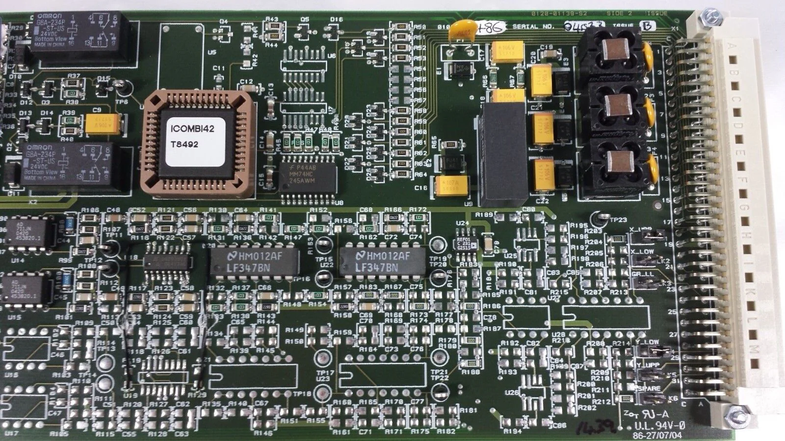 AMAT Applied Materials 0100-01486 Y Sensor PCB Rev B Quantum X PRA Used - Image 5