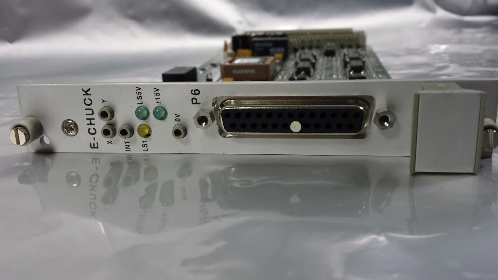 AMAT Applied Materials 0100-01489 E-Chuck PCB Card Quantum X Working Surplus - Image 3