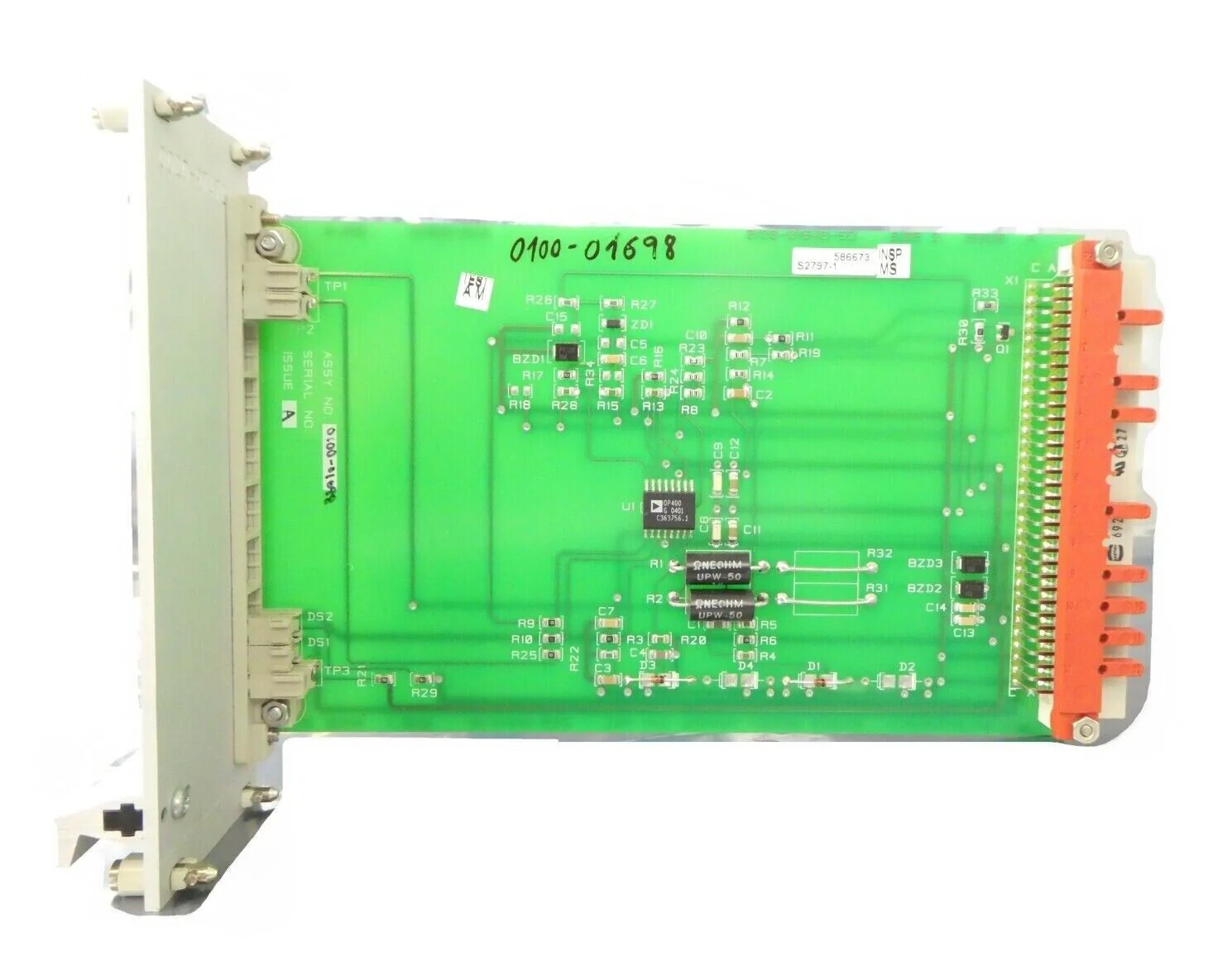 AMAT Applied Materials 0100-01698 Source Magnet Control PCB Card Quantum Working - Image 2
